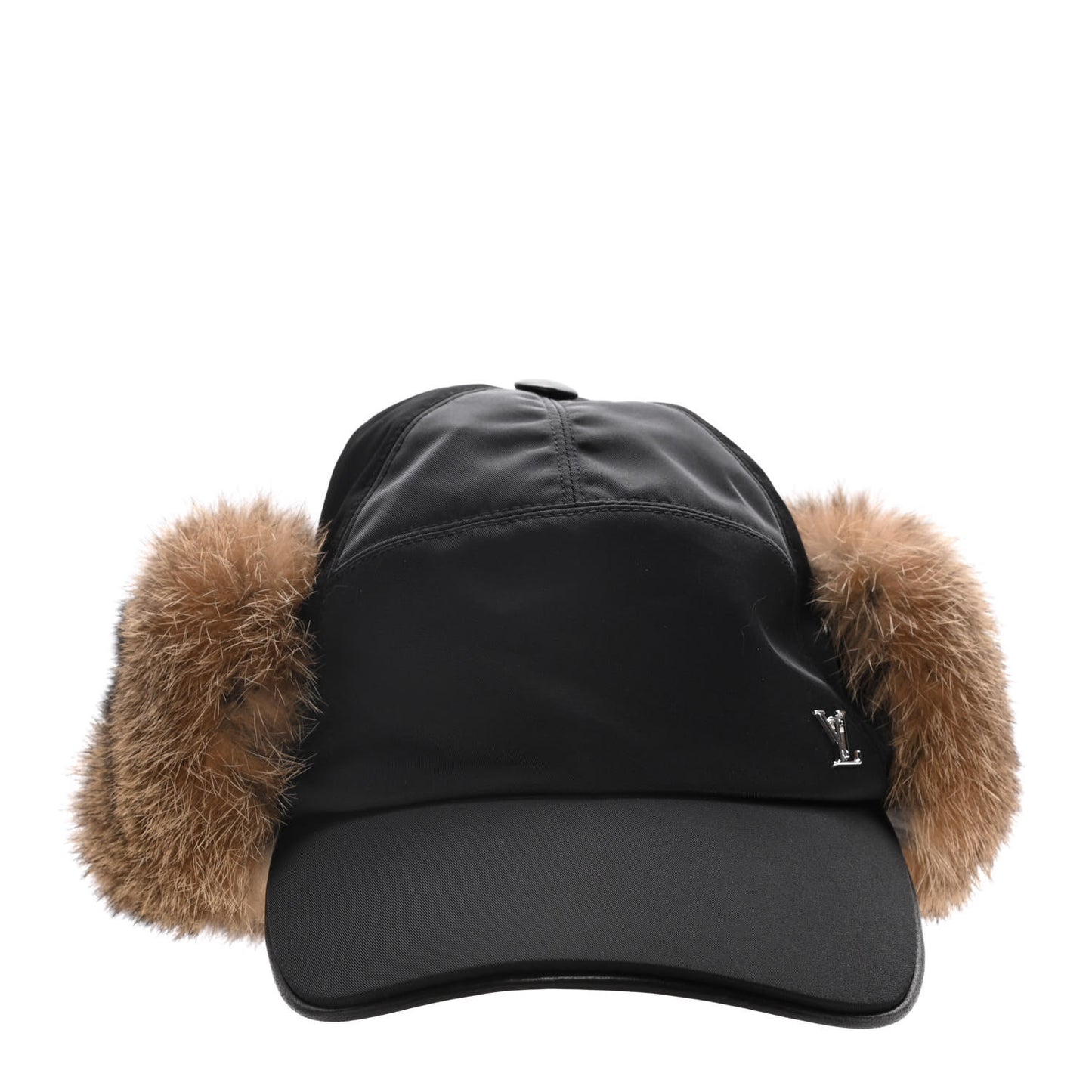 Nylon Rabbit Fur Wilderness Chapka Hat 59 Natural