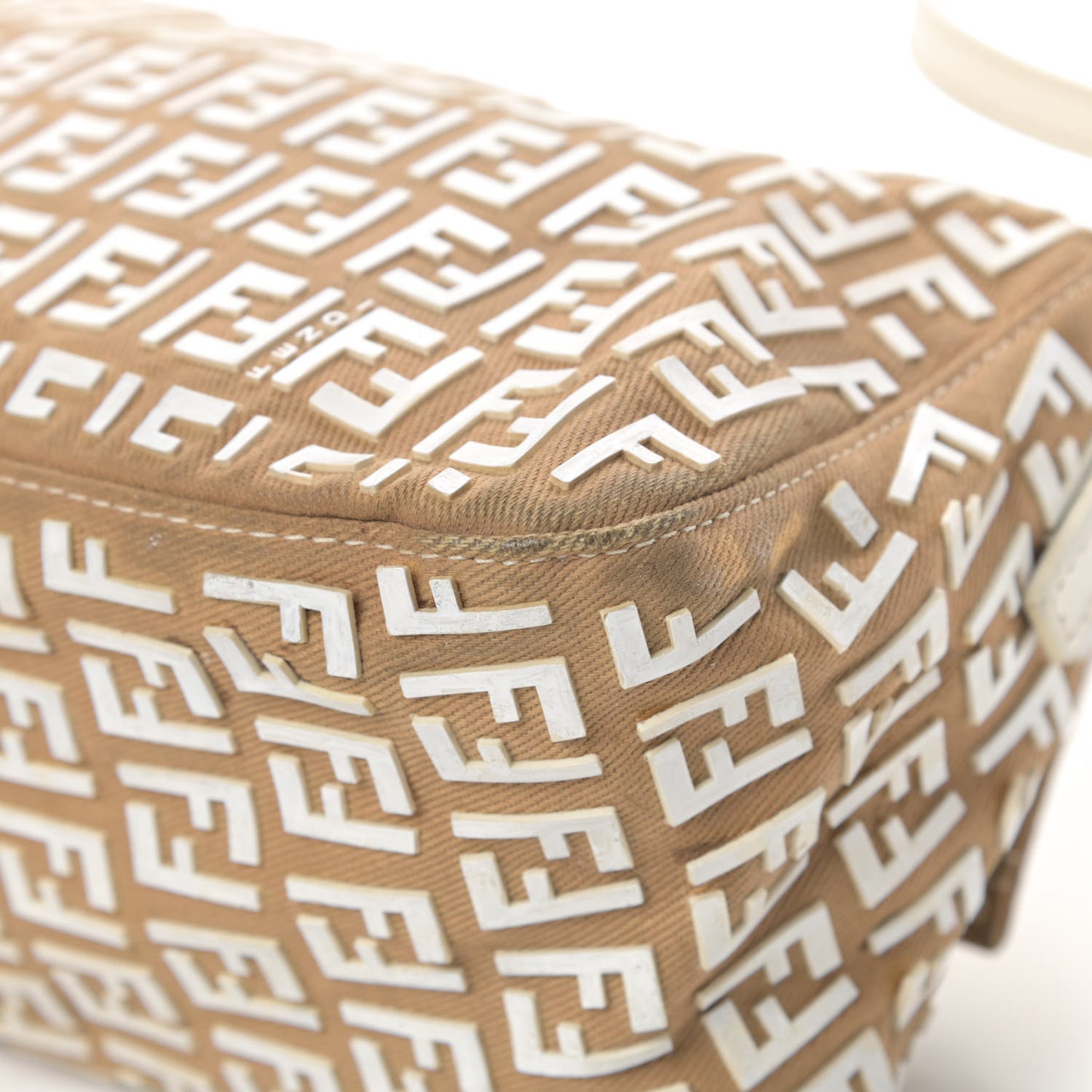 Zucchino Embellished Mini Mama Baguette Beige