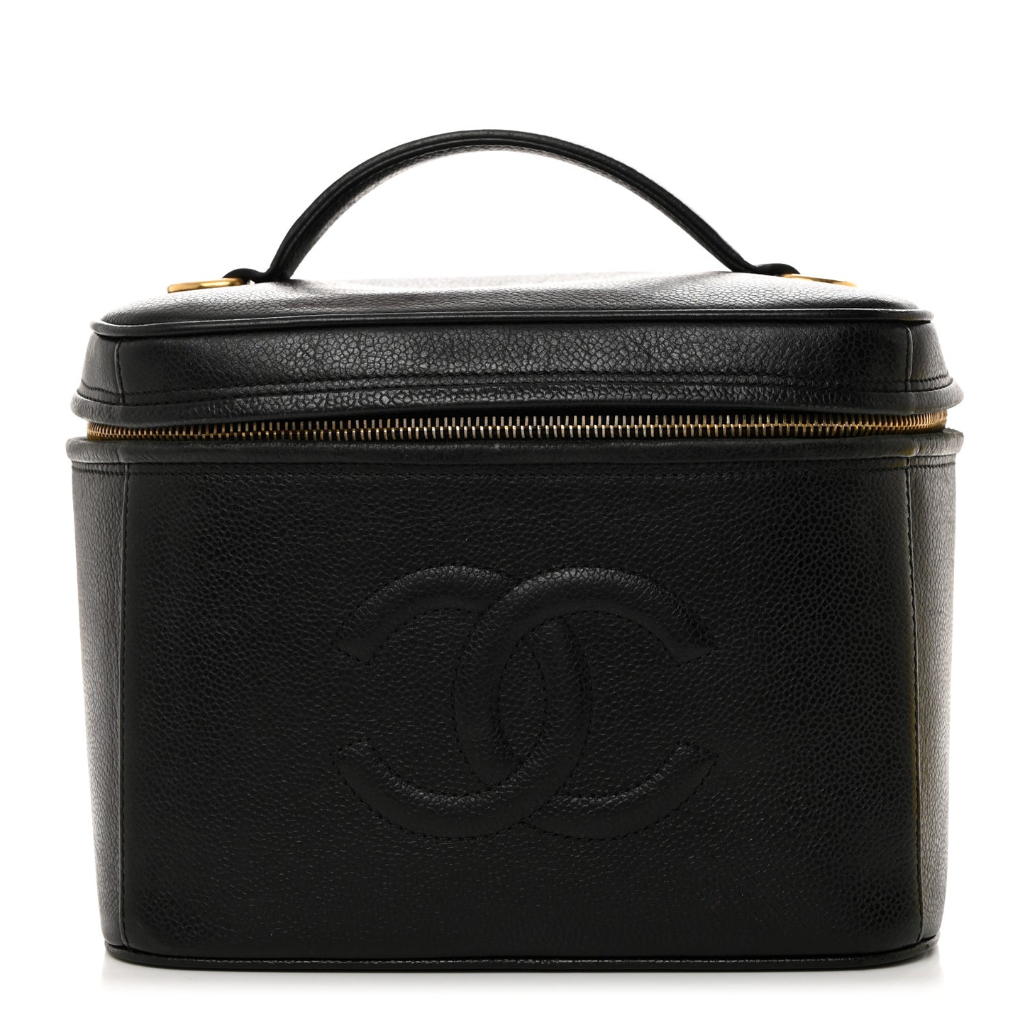 Caviar CC Vanity Train Case Black