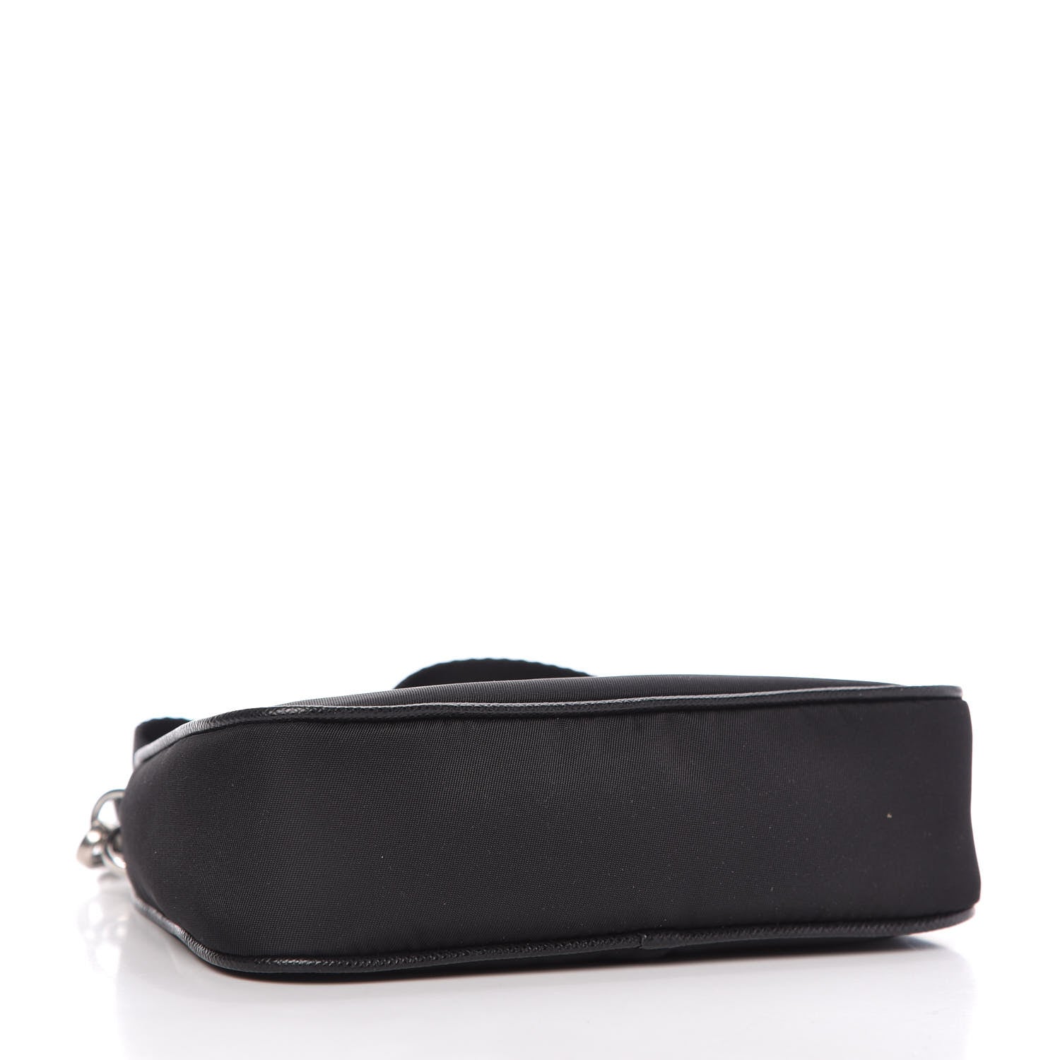 Prada Tessuto Nylon Mini Re-Edition 2000 Shoulder Bag Black 4 of 9