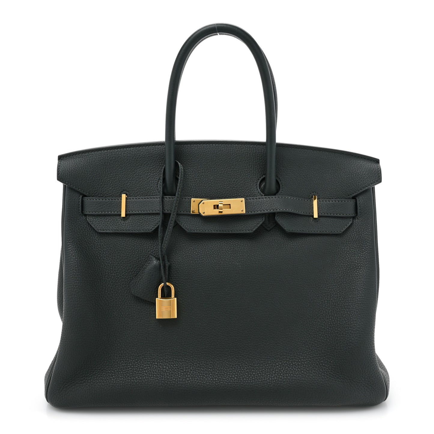 Togo BIRKIN 35 Vert Fonce