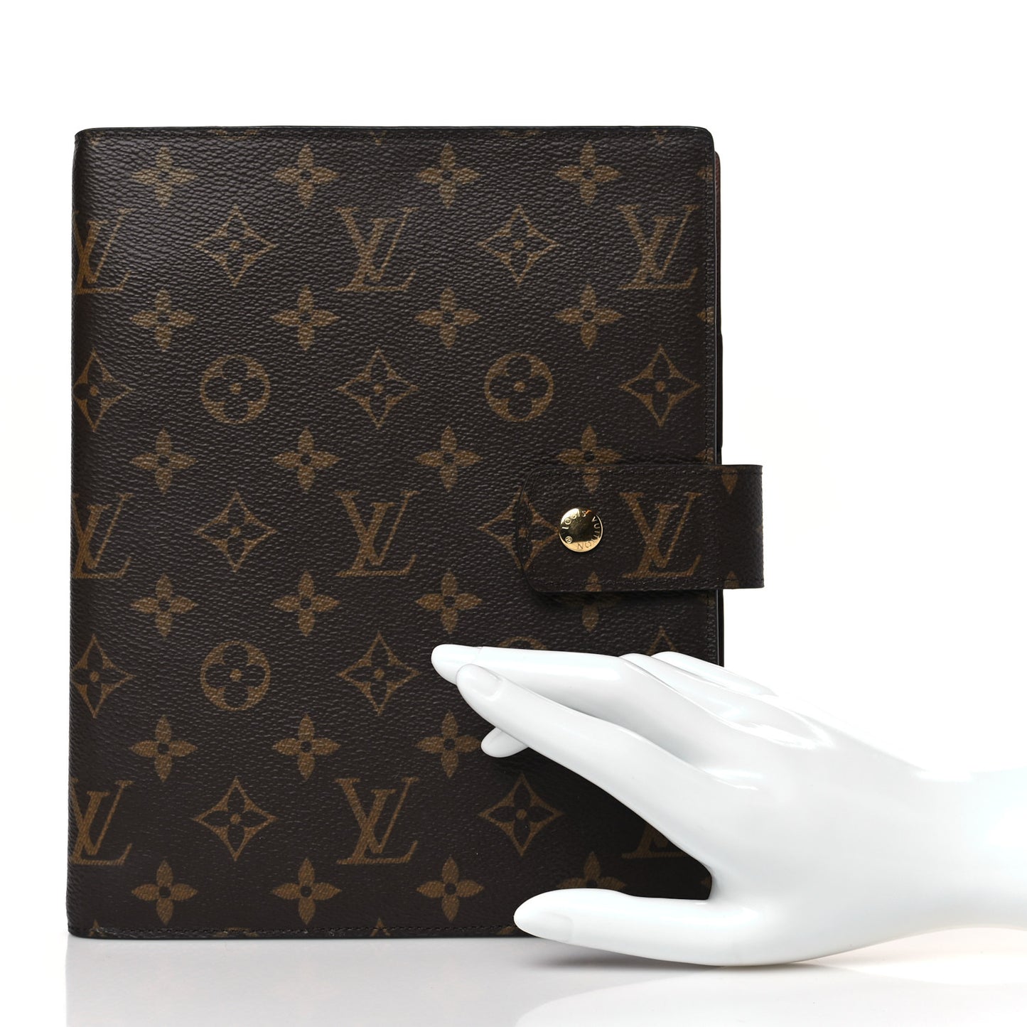 Monogram Large Ring Agenda Cover