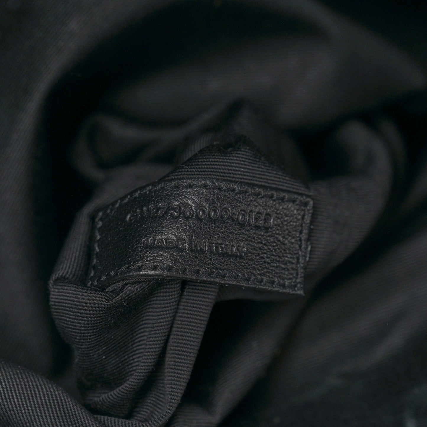 Calfskin Quilted ES Giant Travel Bag Black