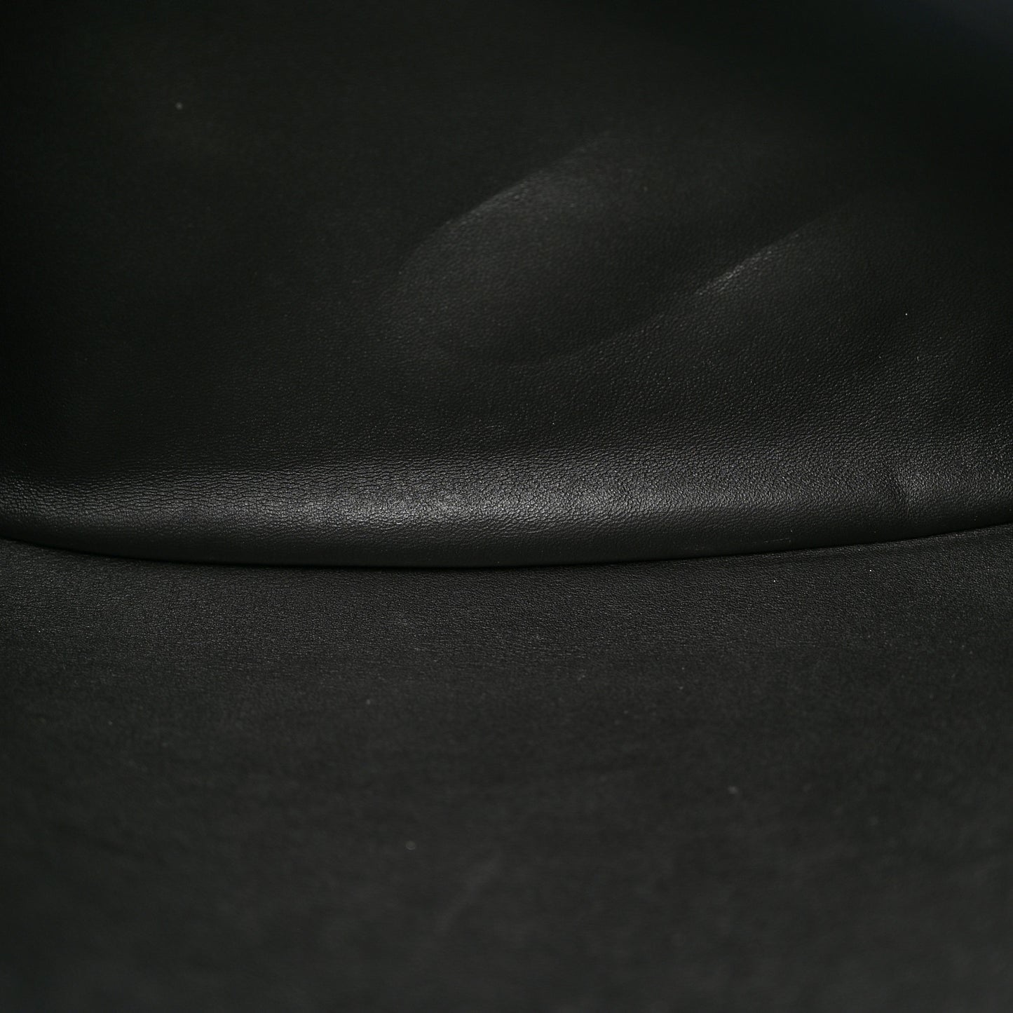 Natural Smooth Calfskin Medium Rodeo Top Handle Handbag Black