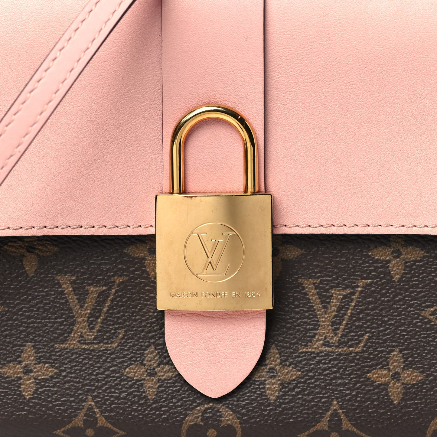 Monogram Locky BB Rose Poudre