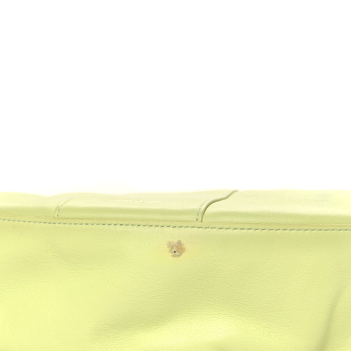 Tumbled Calfskin Lilium Bag Mint