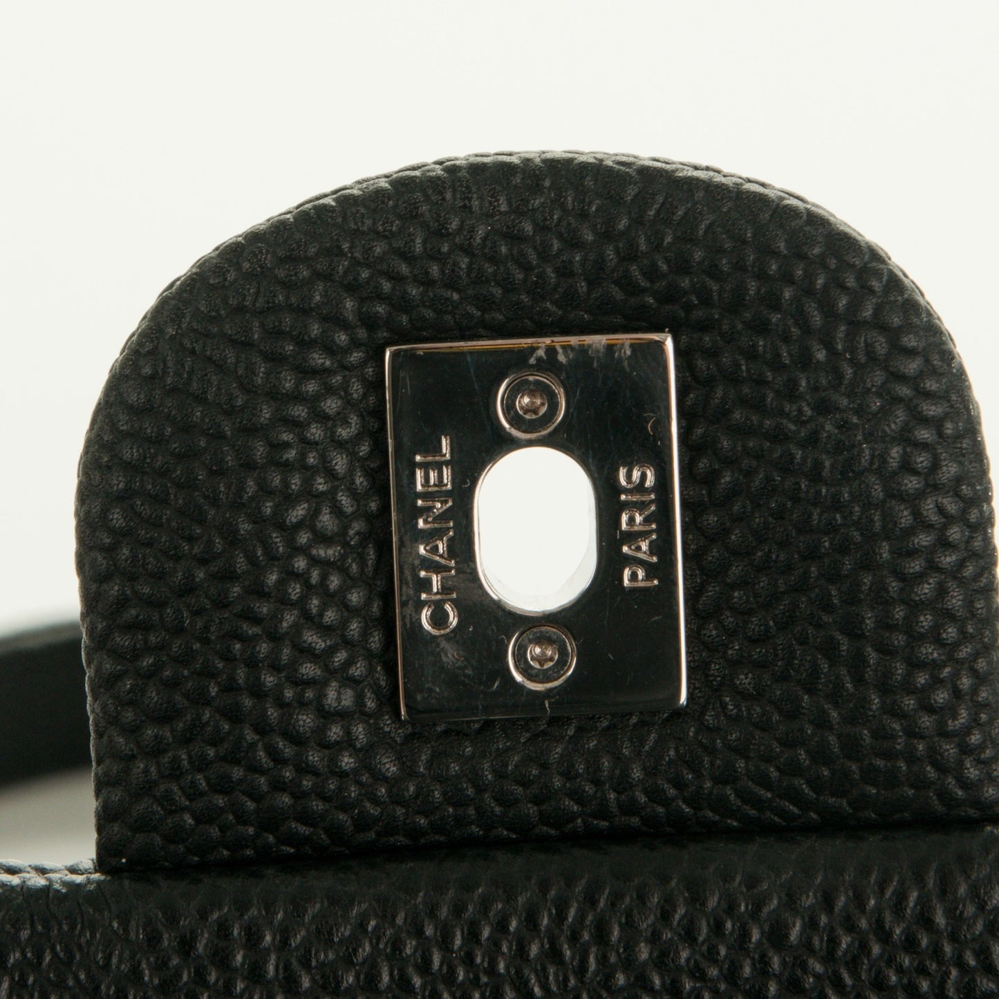 Caviar Quilted Jumbo Easy Flap Black