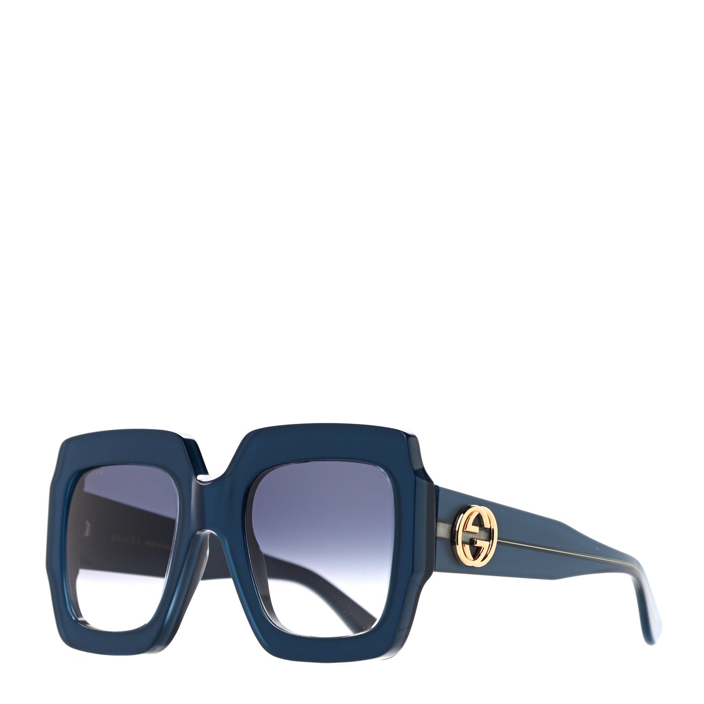 Acetate Square Web Frame GG0178S Sunglasses Navy
