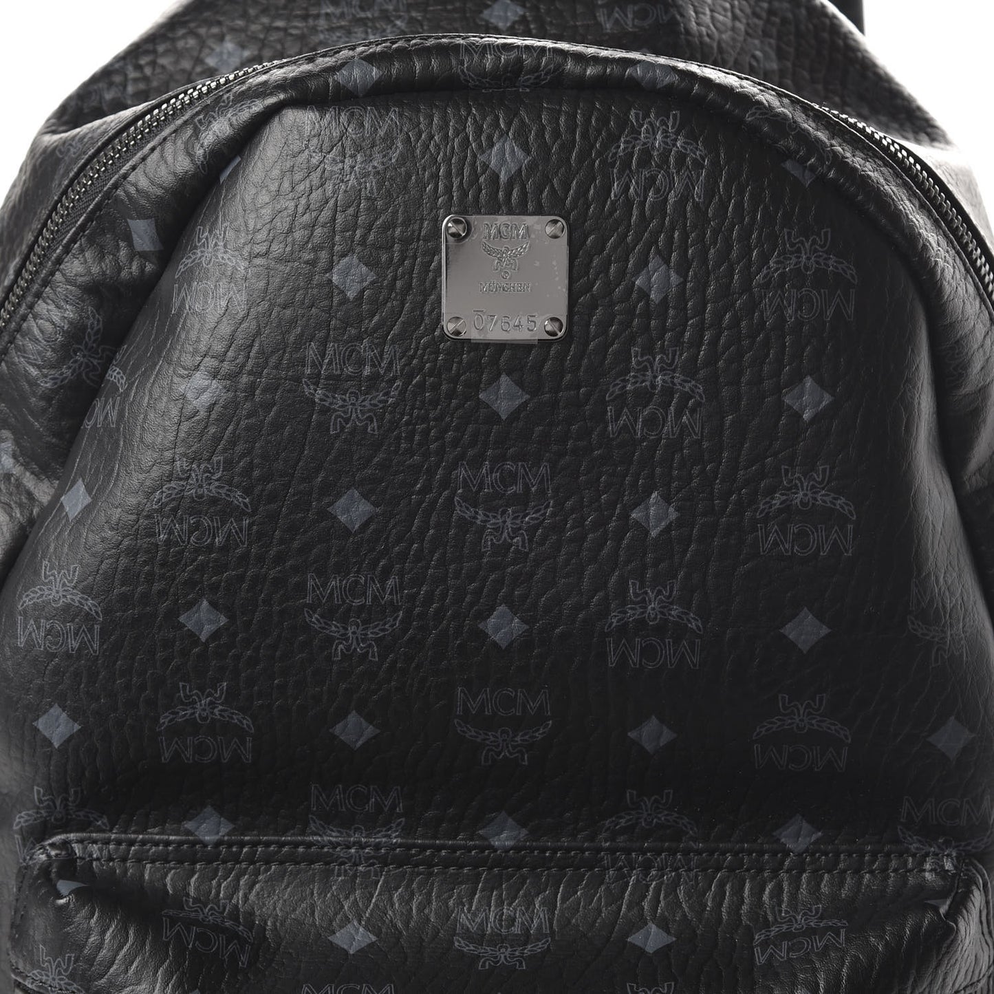 Visetos Medium Side Studs Stark Backpack Black