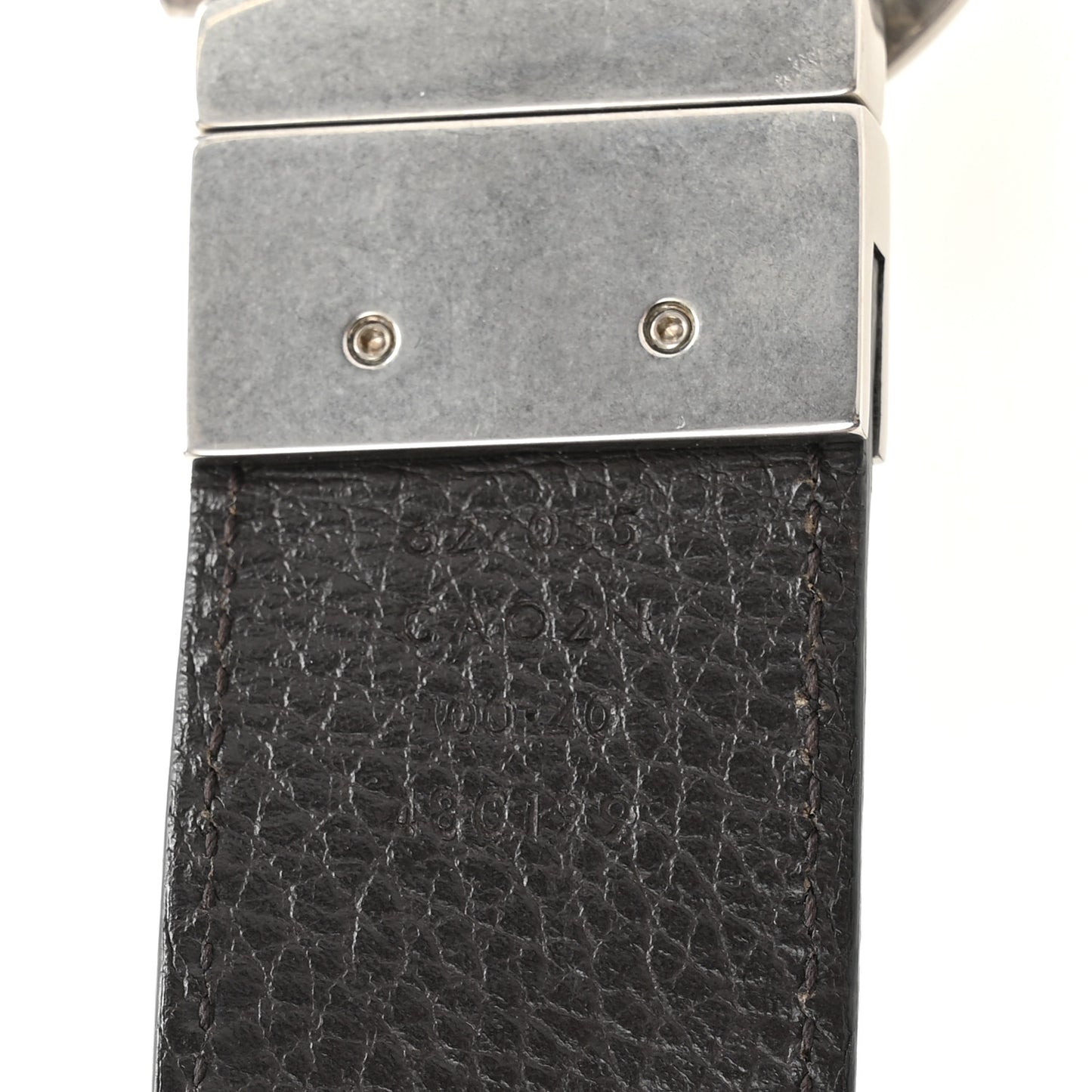 Selleria Calfskin Mens Interlocking G Belt 100 40 Black