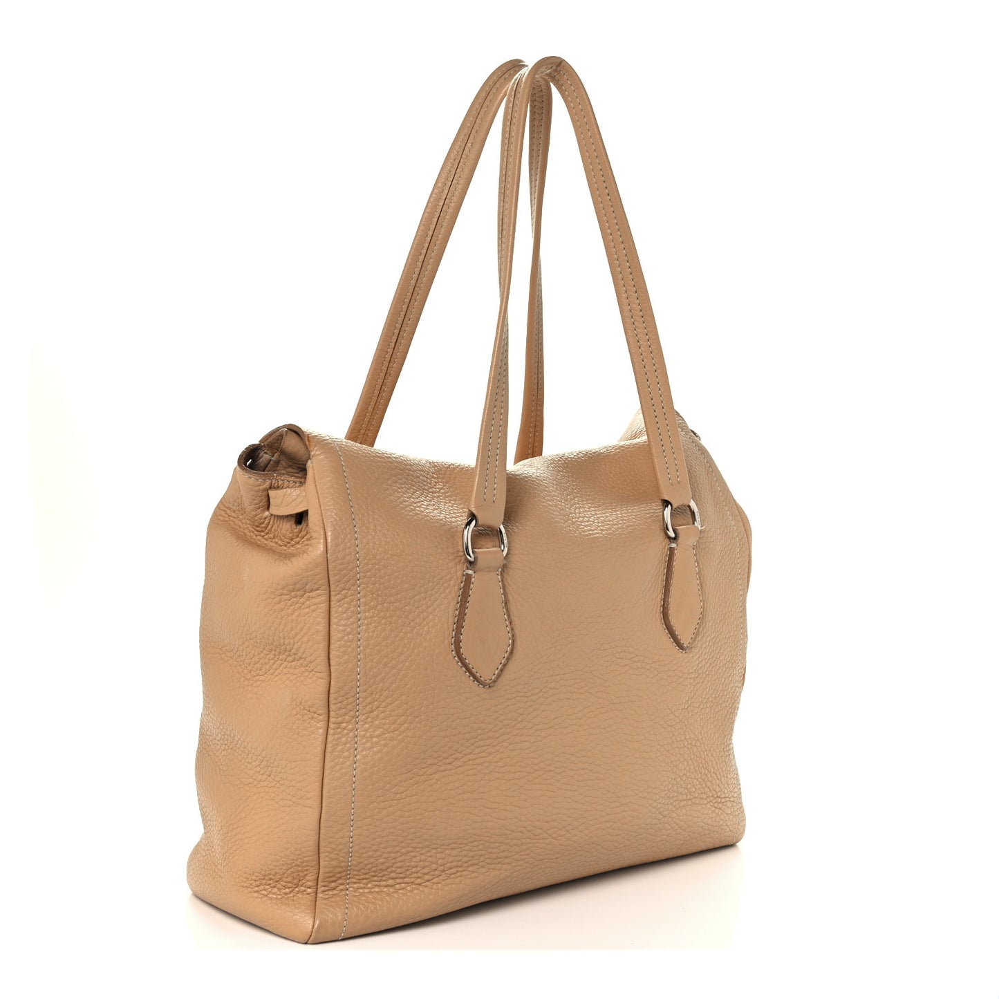 Vitello Daino Tote Beige