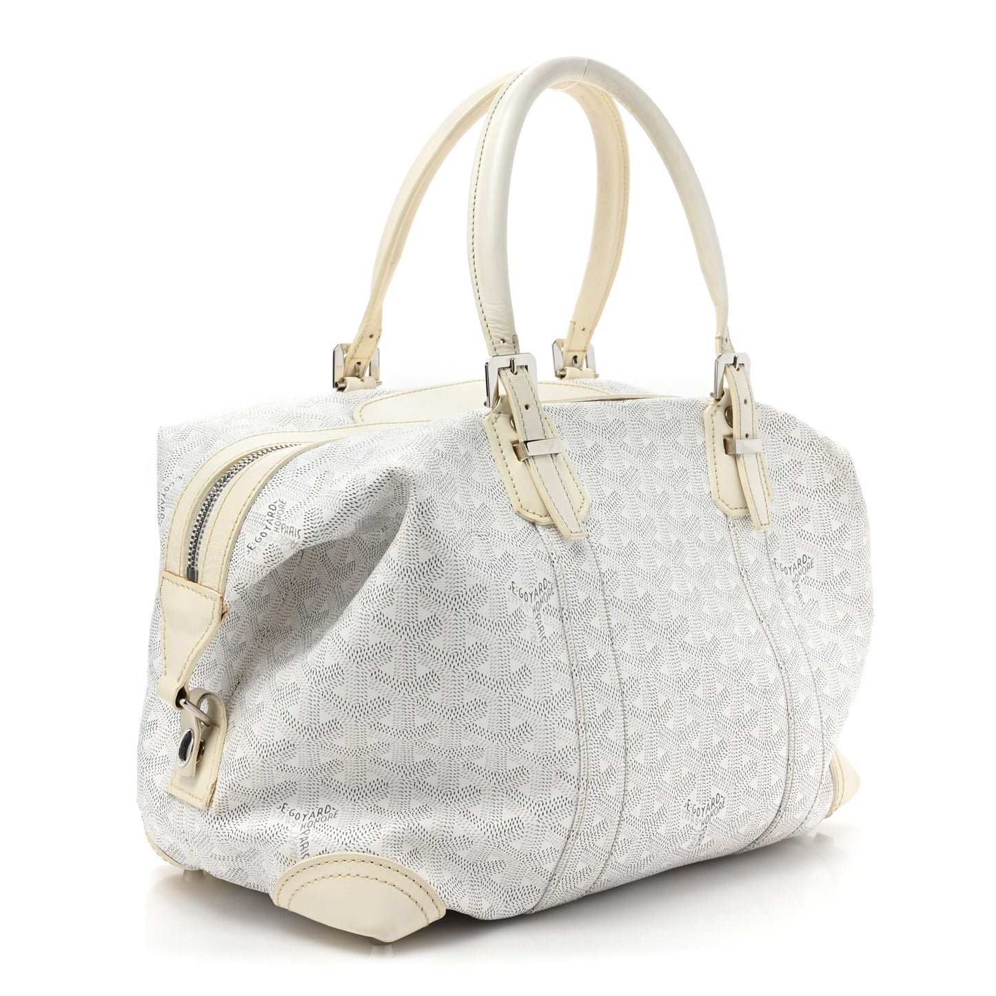 Goyardine Boeing 30 White