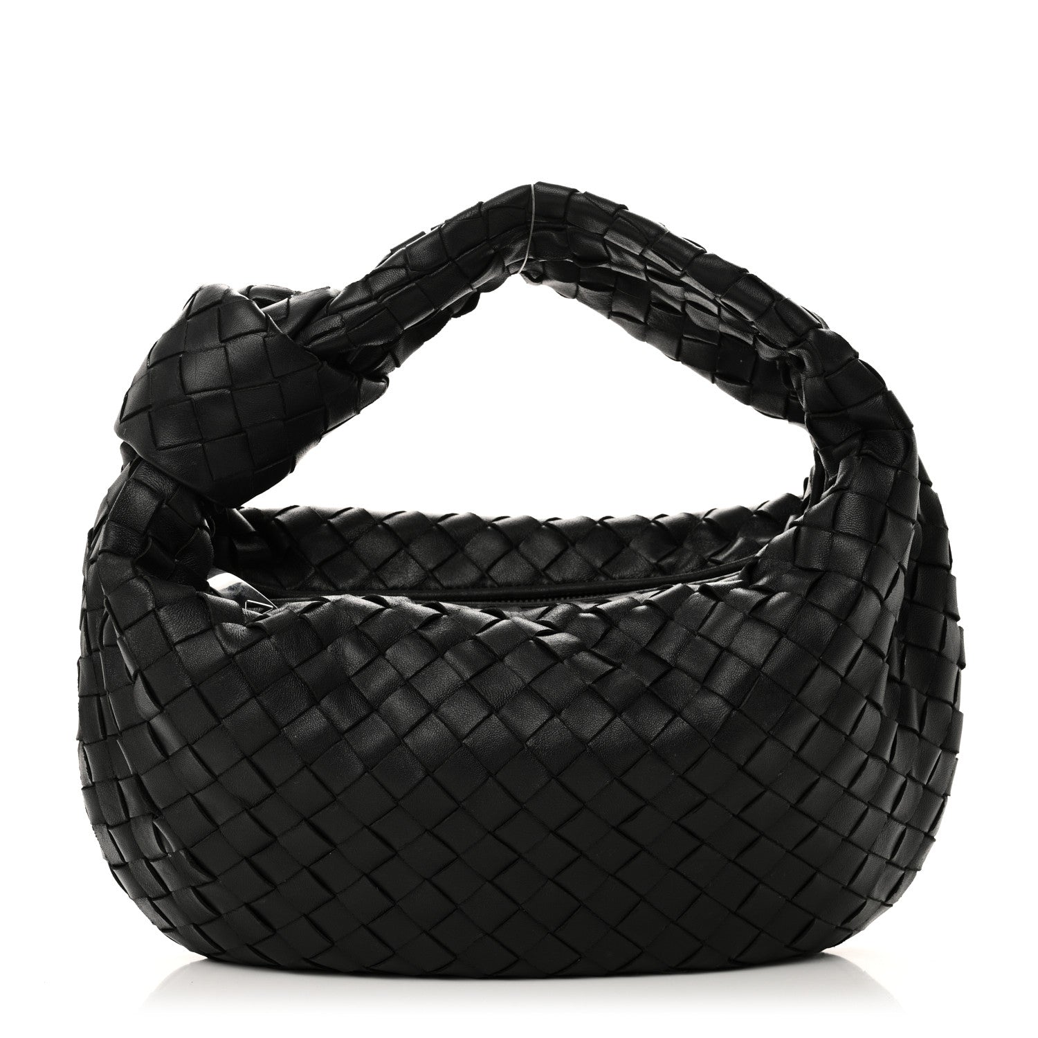 Nappa Intrecciato Teen Jodie Hobo Dark Moss