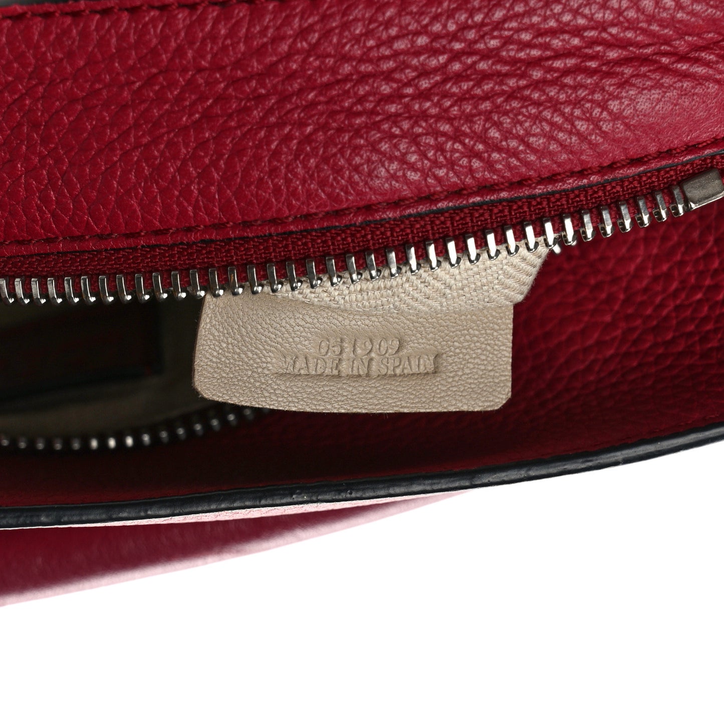 Calfskin Small Puzzle Bag Rouge