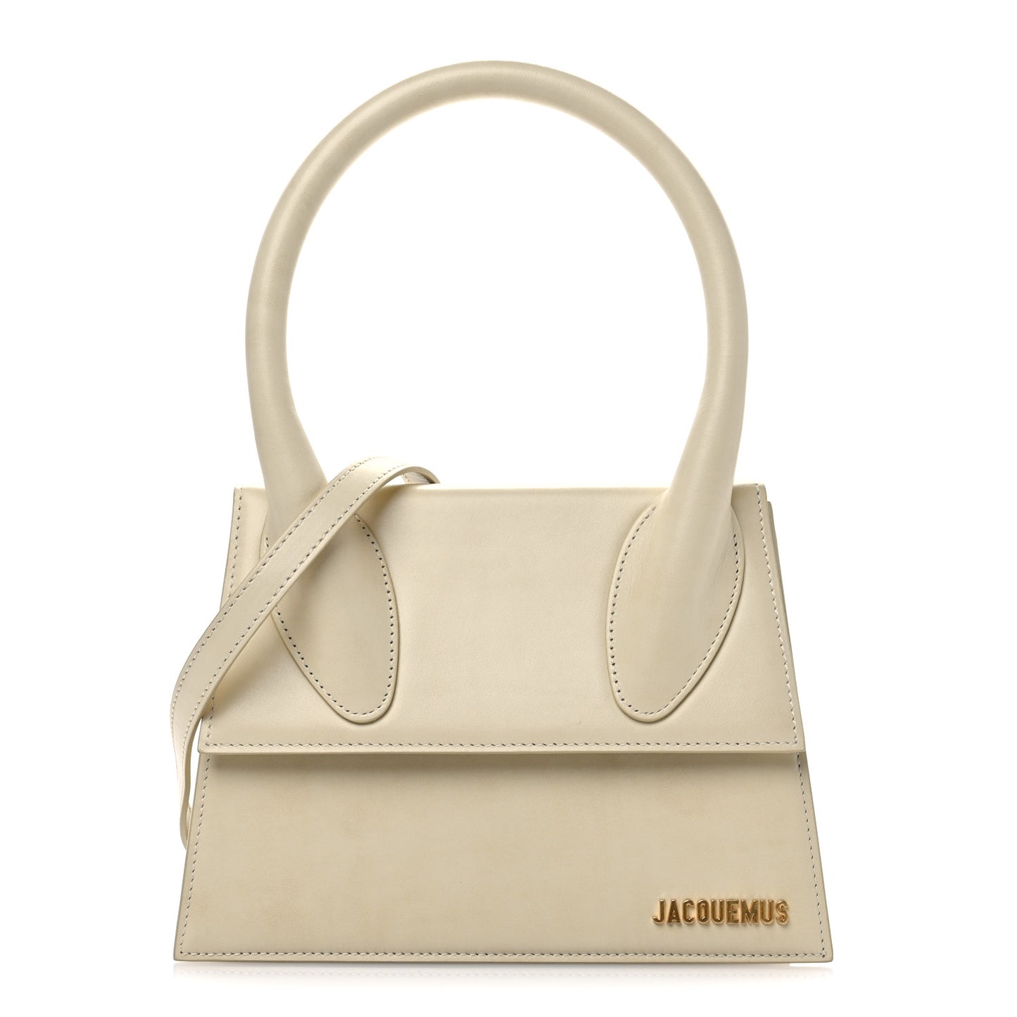 Smooth Calfskin Le Grand Chiquito Ivory