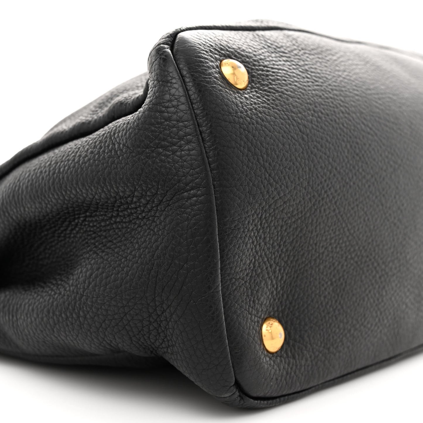 Vitello Daino Tote Black