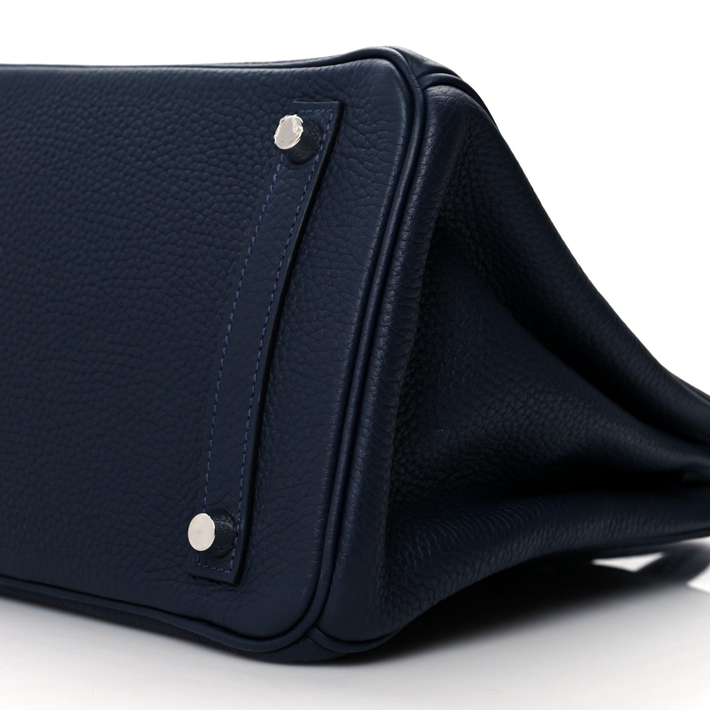 Togo Verso Birkin 30 Bleu Nuit Rose Pourpre