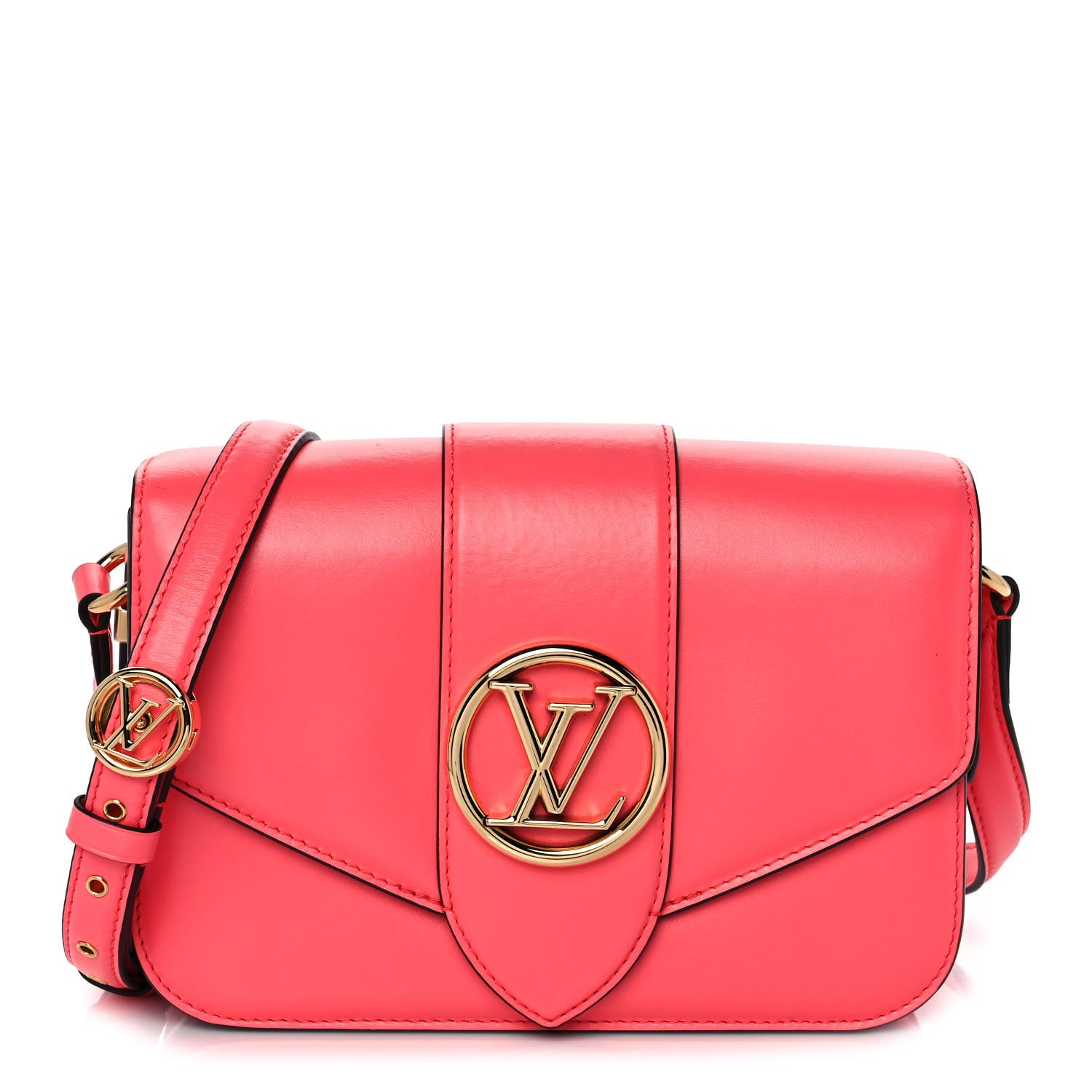 Louis Vuitton Smooth Calfskin LV Pont 9 Dahlia 1 of 12