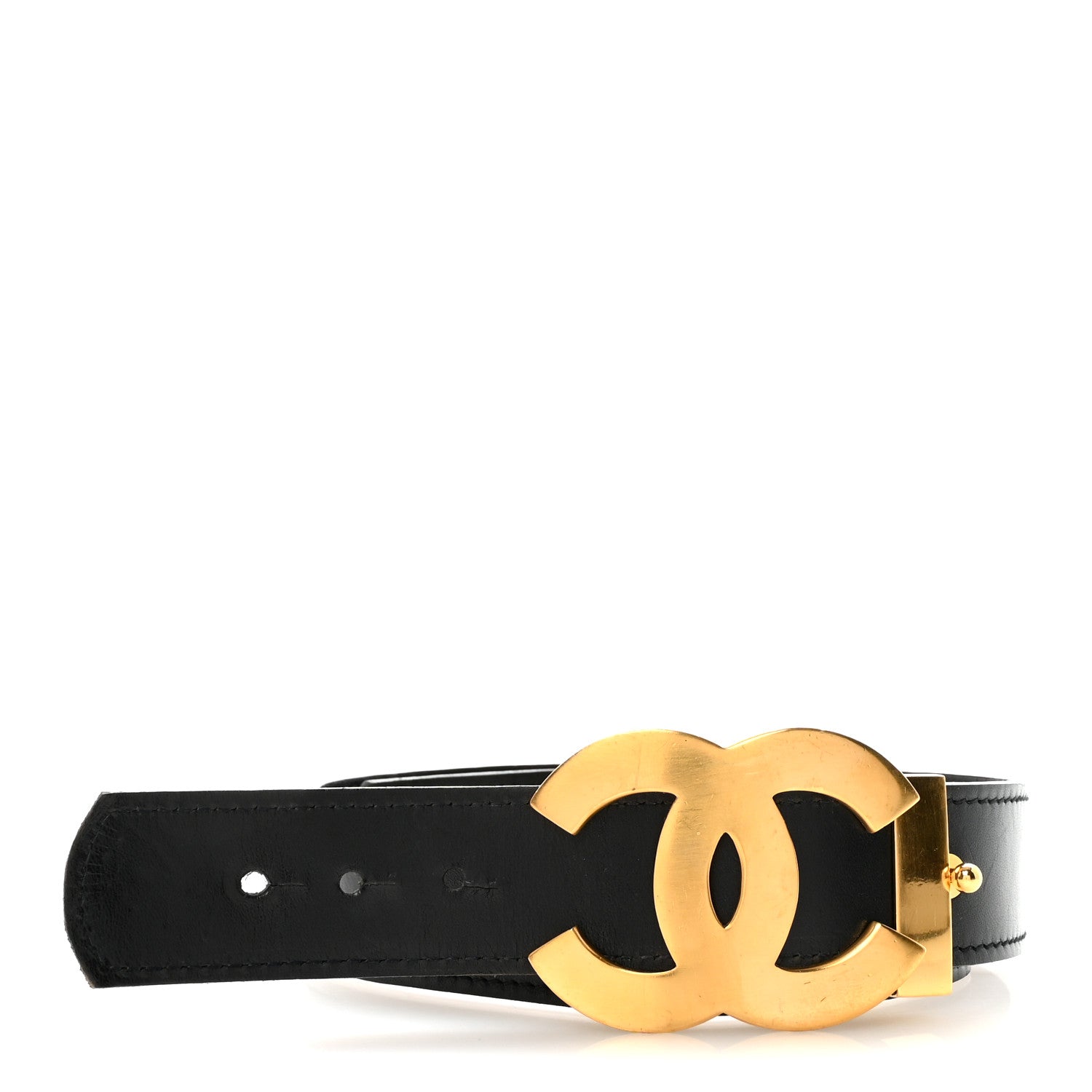 Chanel ベルト Chanel Lambskin CC Belt 70 28 Black 1853652 – FASHIONPHILE