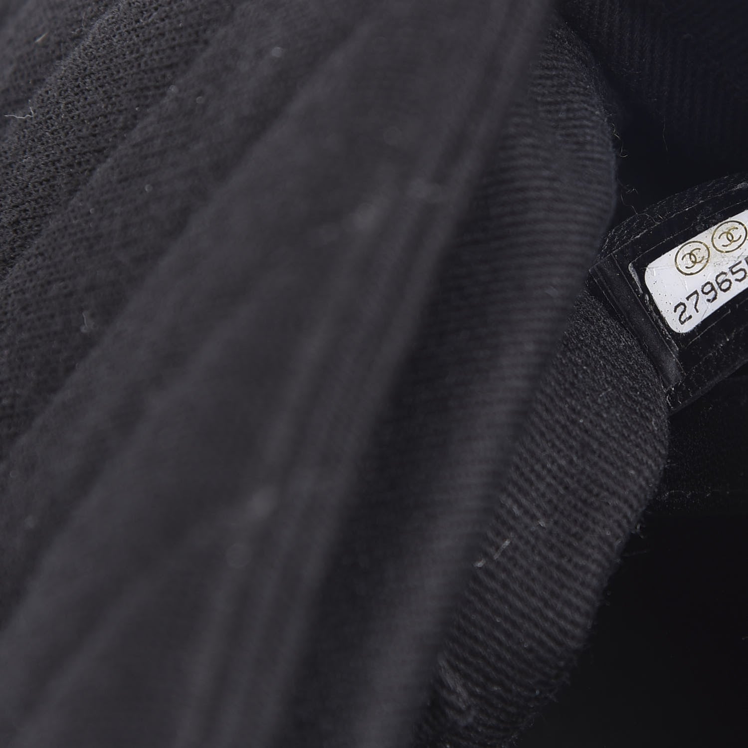 Chanel Jersey Chevron Quilted Small Coco Handle Flap Black 7 of 12