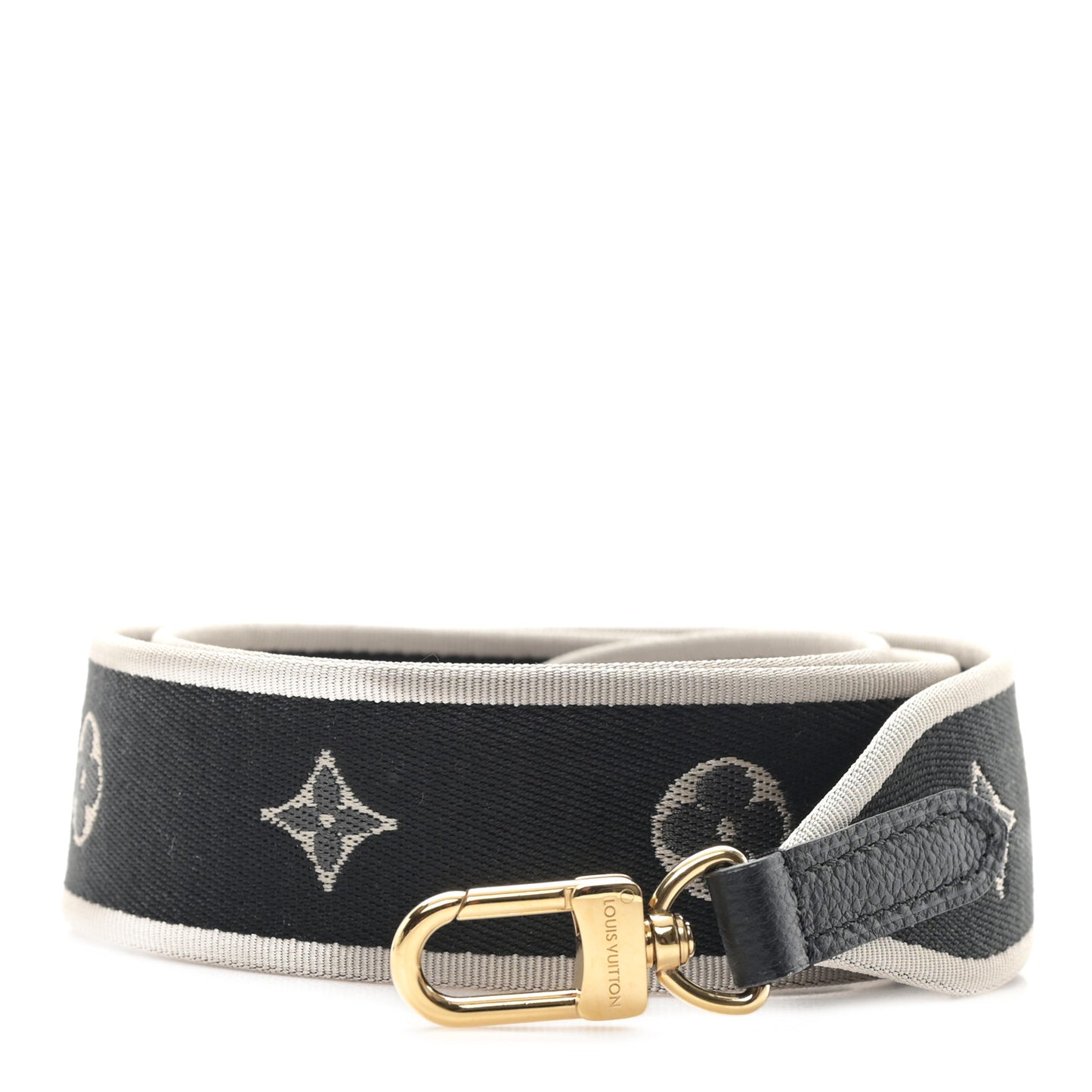 Jacquard Diane Shoulder Strap Black Ivory