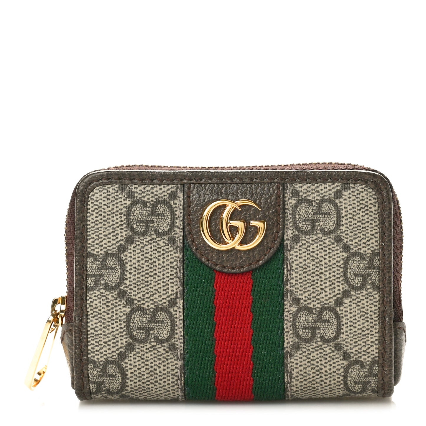 GG Supreme Monogram Web Ophidia Playing Card Case Beige New Acero