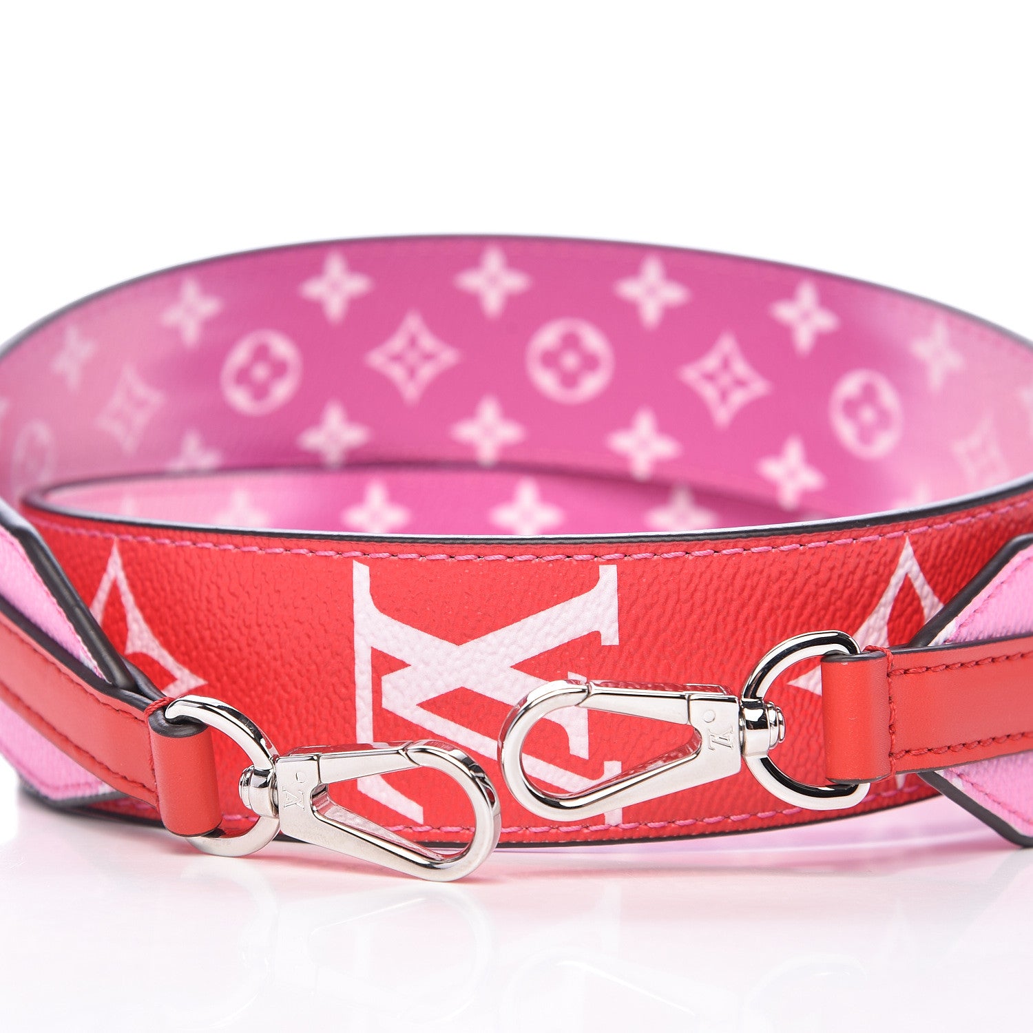 Louis Vuitton Monogram Escale Bandouliere Shoulder Strap Rouge 3 of 6