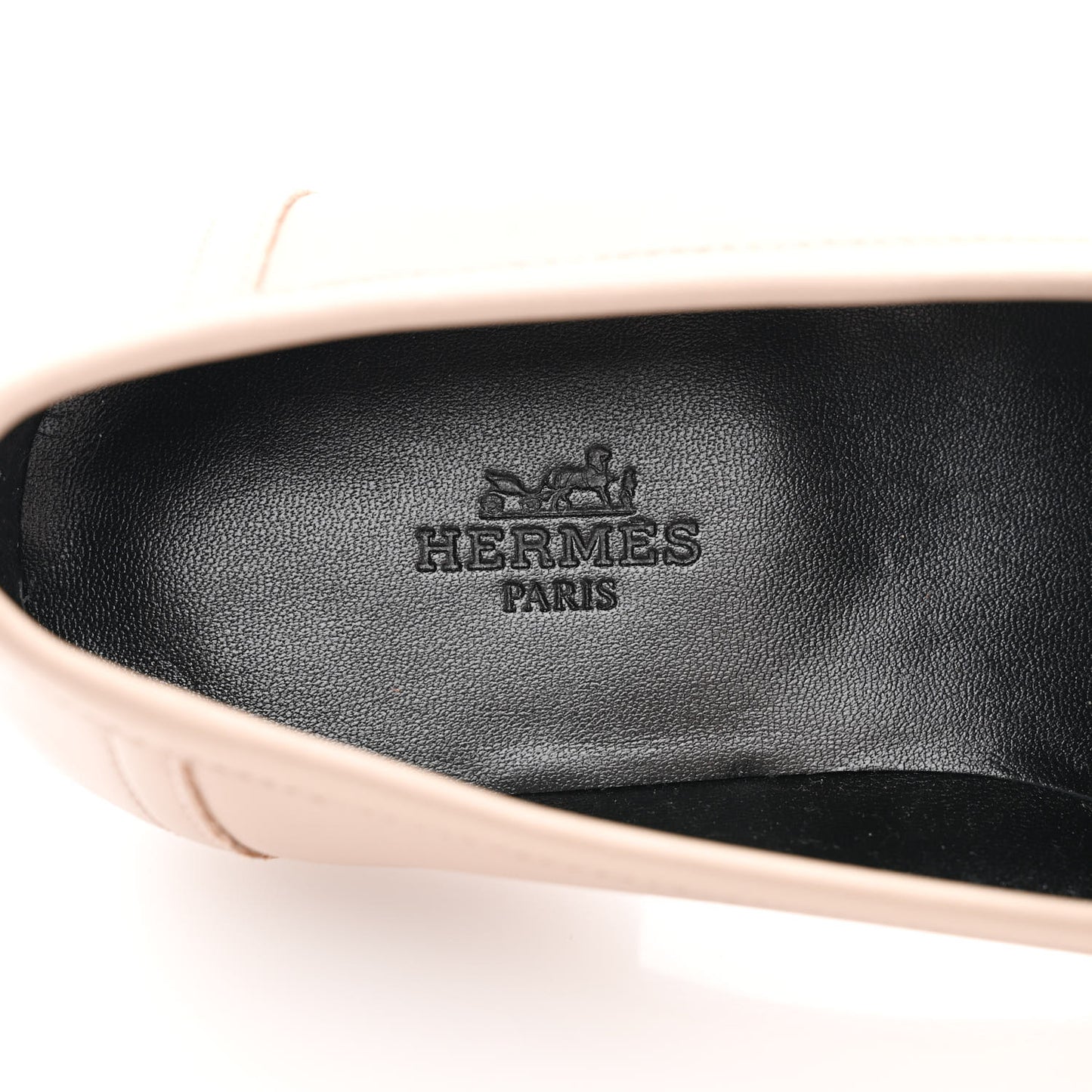 Goatskin Womens Royal Loafers 37 Beige Argile