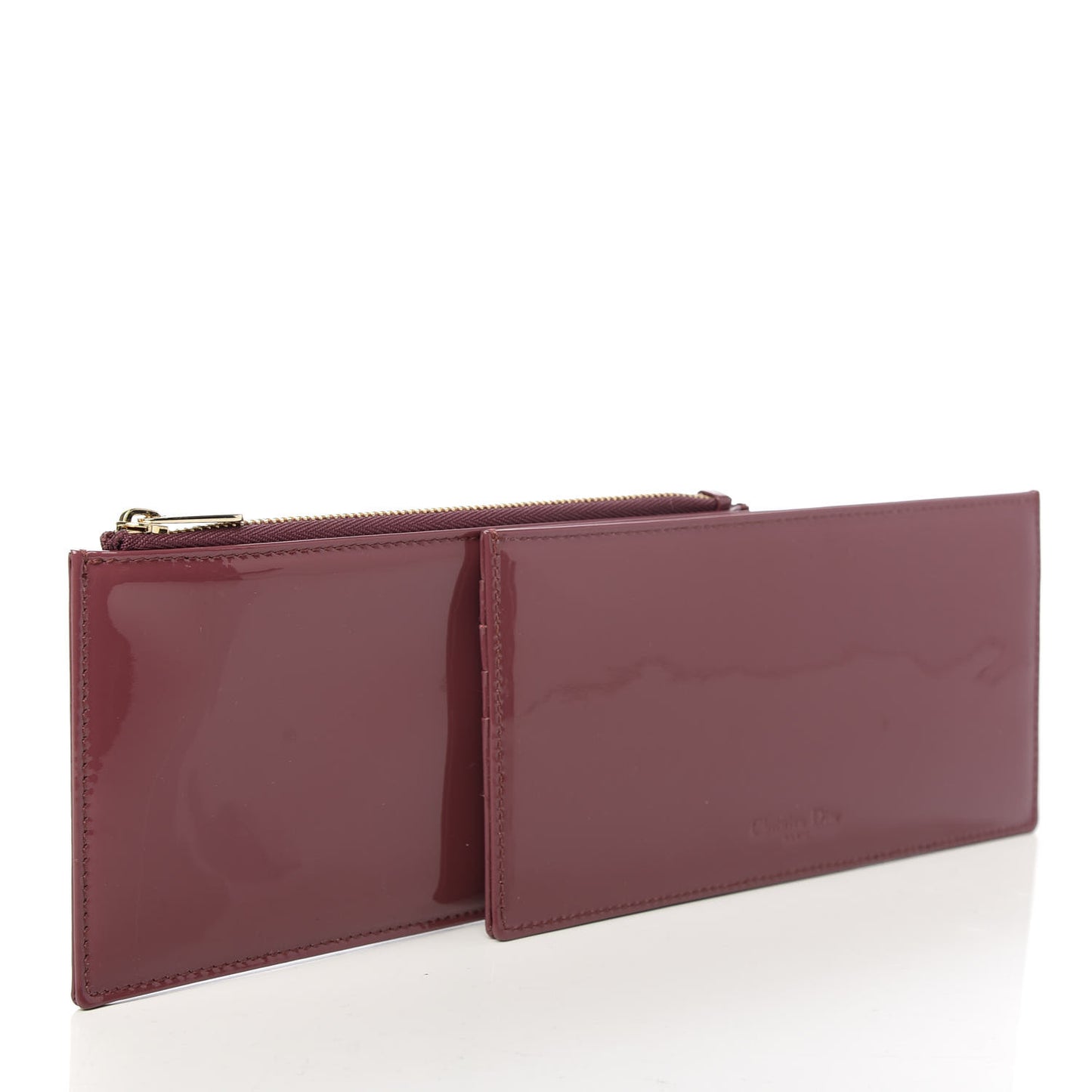 Patent Lady Dior Convertible Clutch Inserts Red