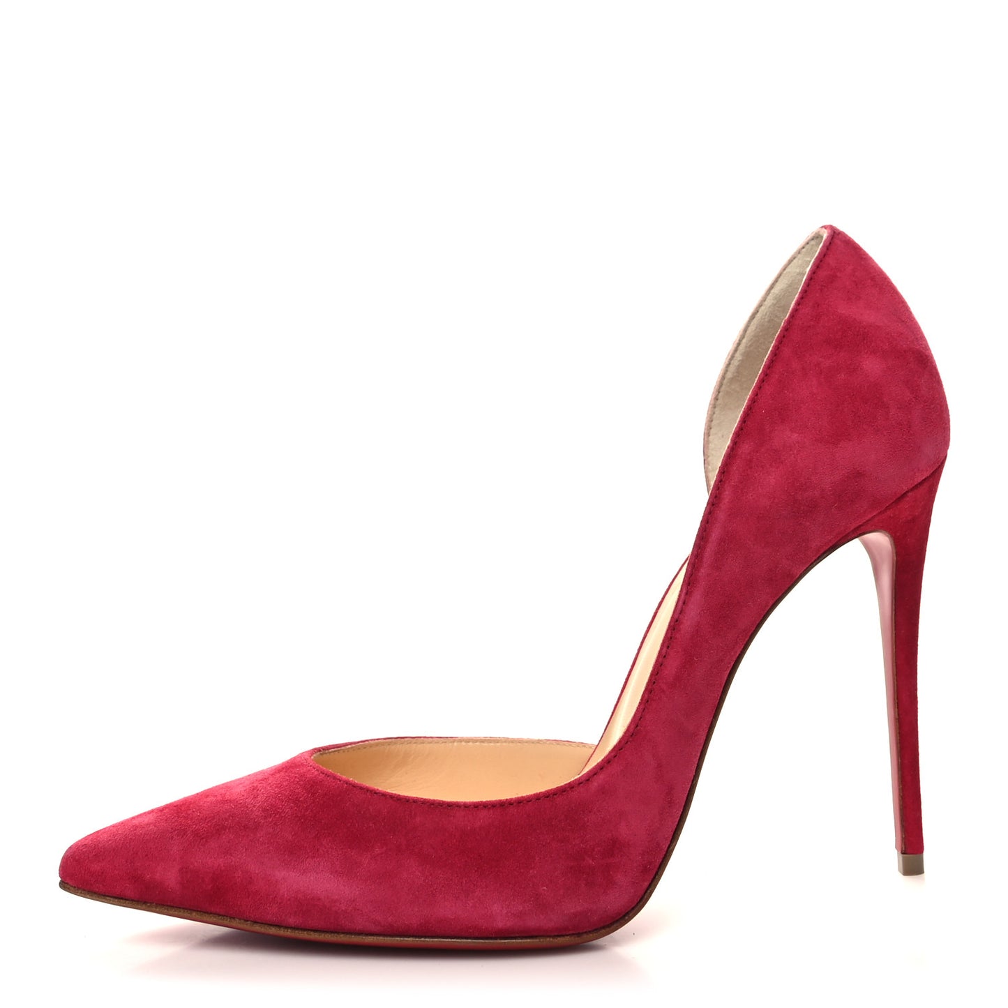 Veau Velour Iriza 100 Pumps 37 Red