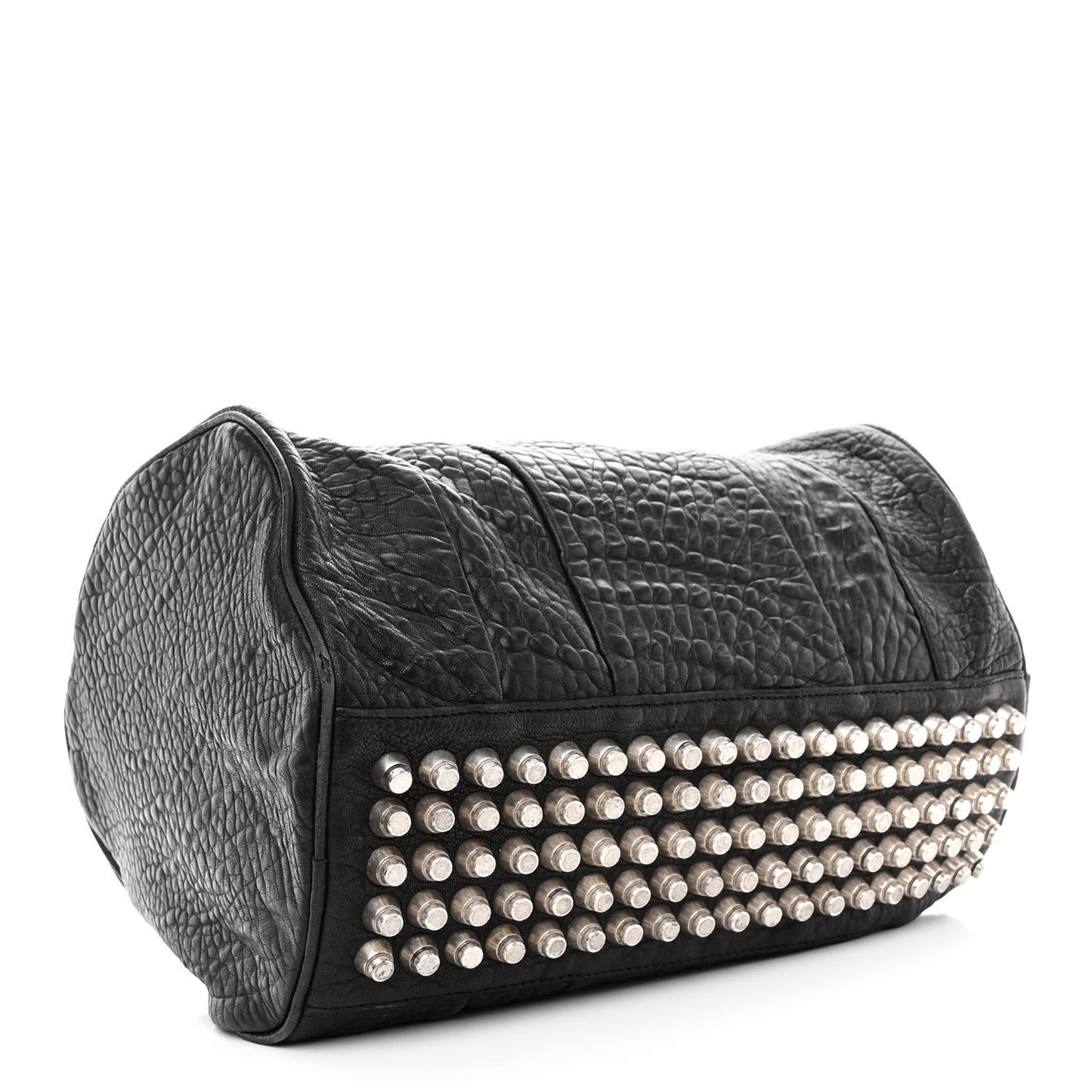 Pebbled Lambskin Rockie Black Nickel Hardware