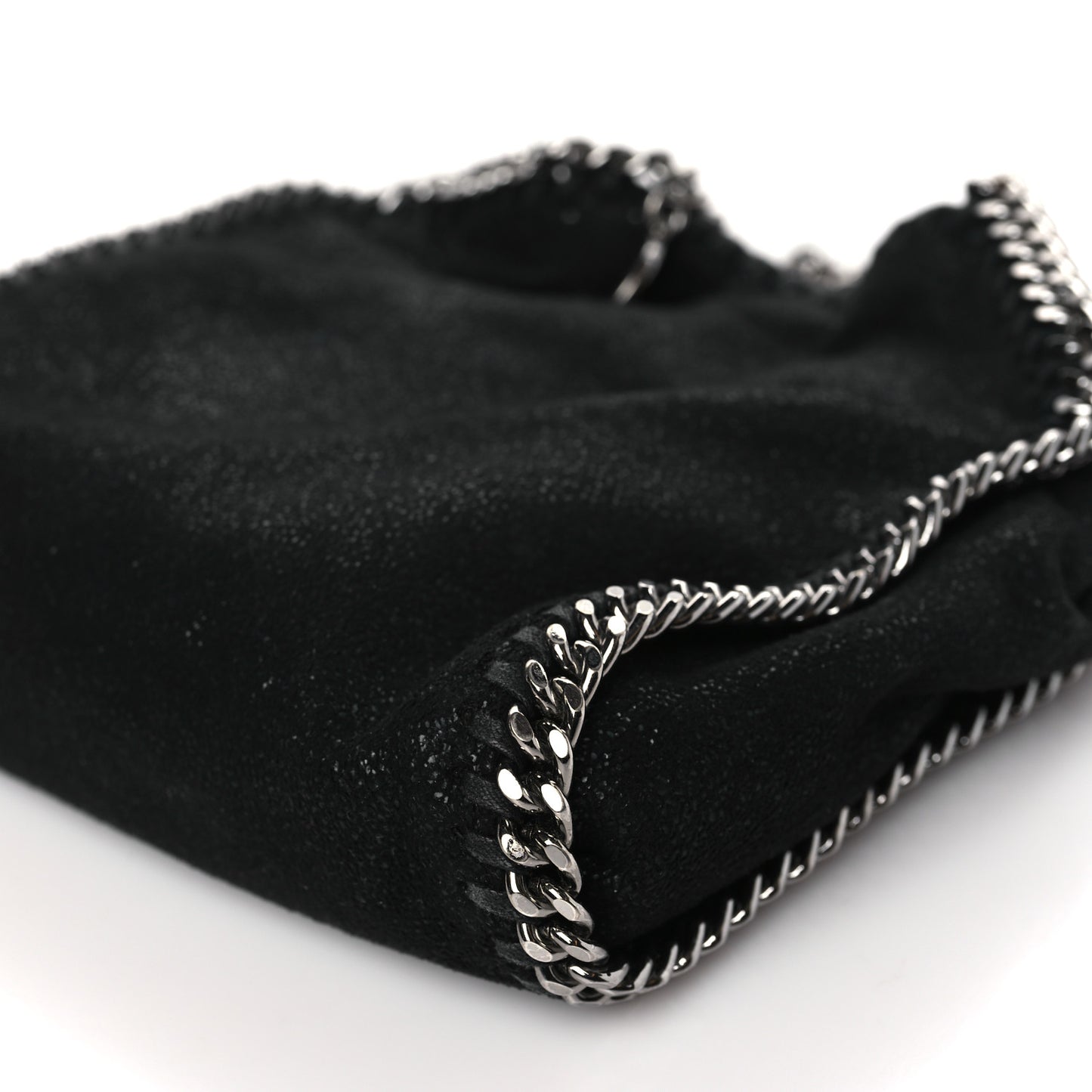Shaggy Deer Tiny Falabella Tote Black