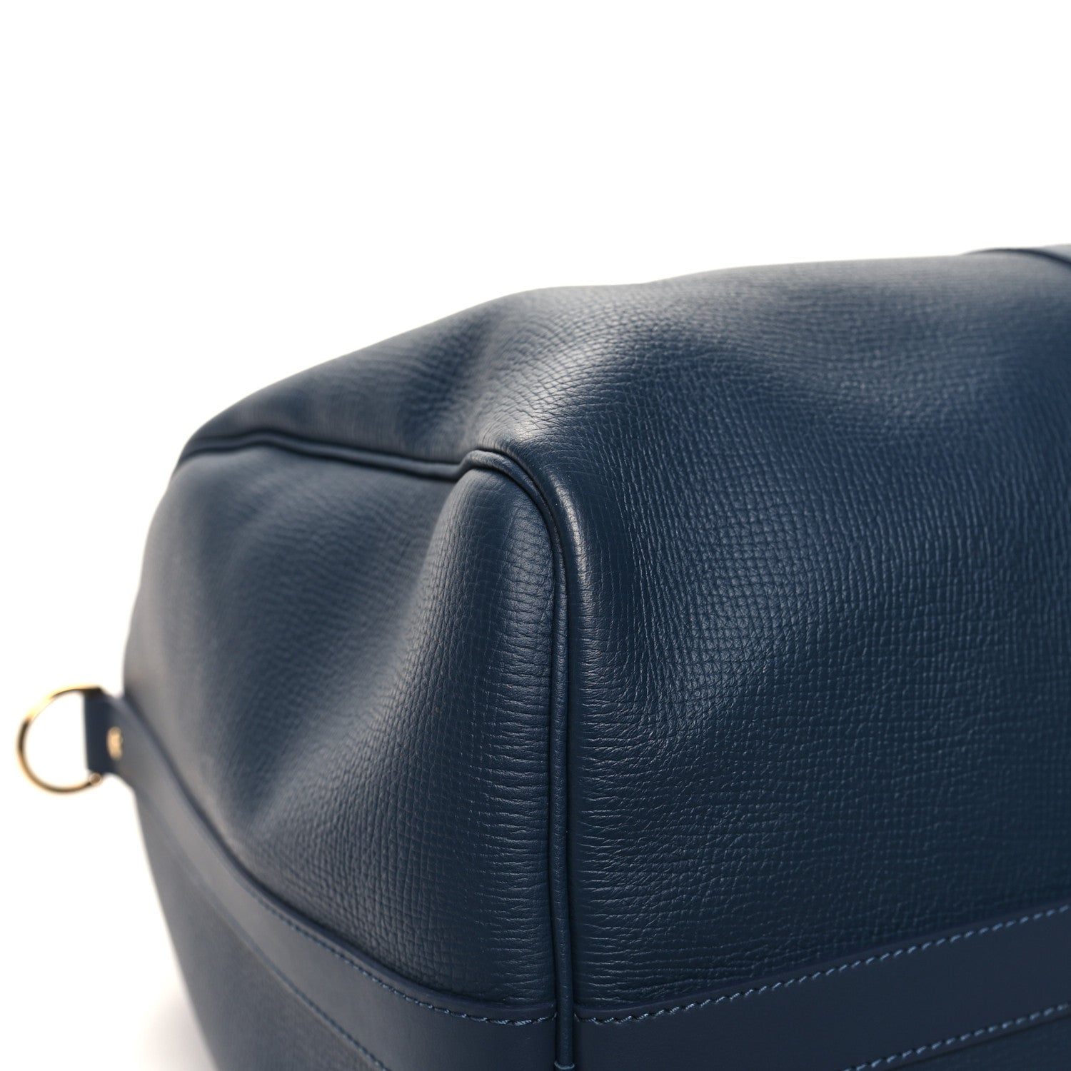 Louis Vuitton X NIGO Taurillon Monogram Denim Drip Keepall Bandouliere 50 Blue 9 of 10