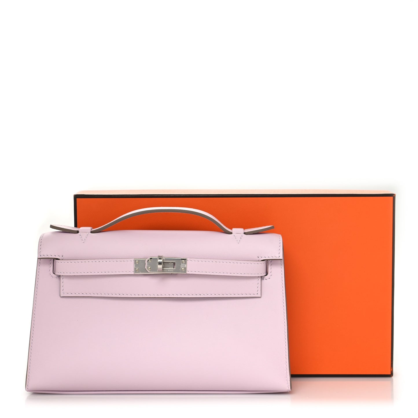 Swift Kelly Pochette Clutch Mauve Pale