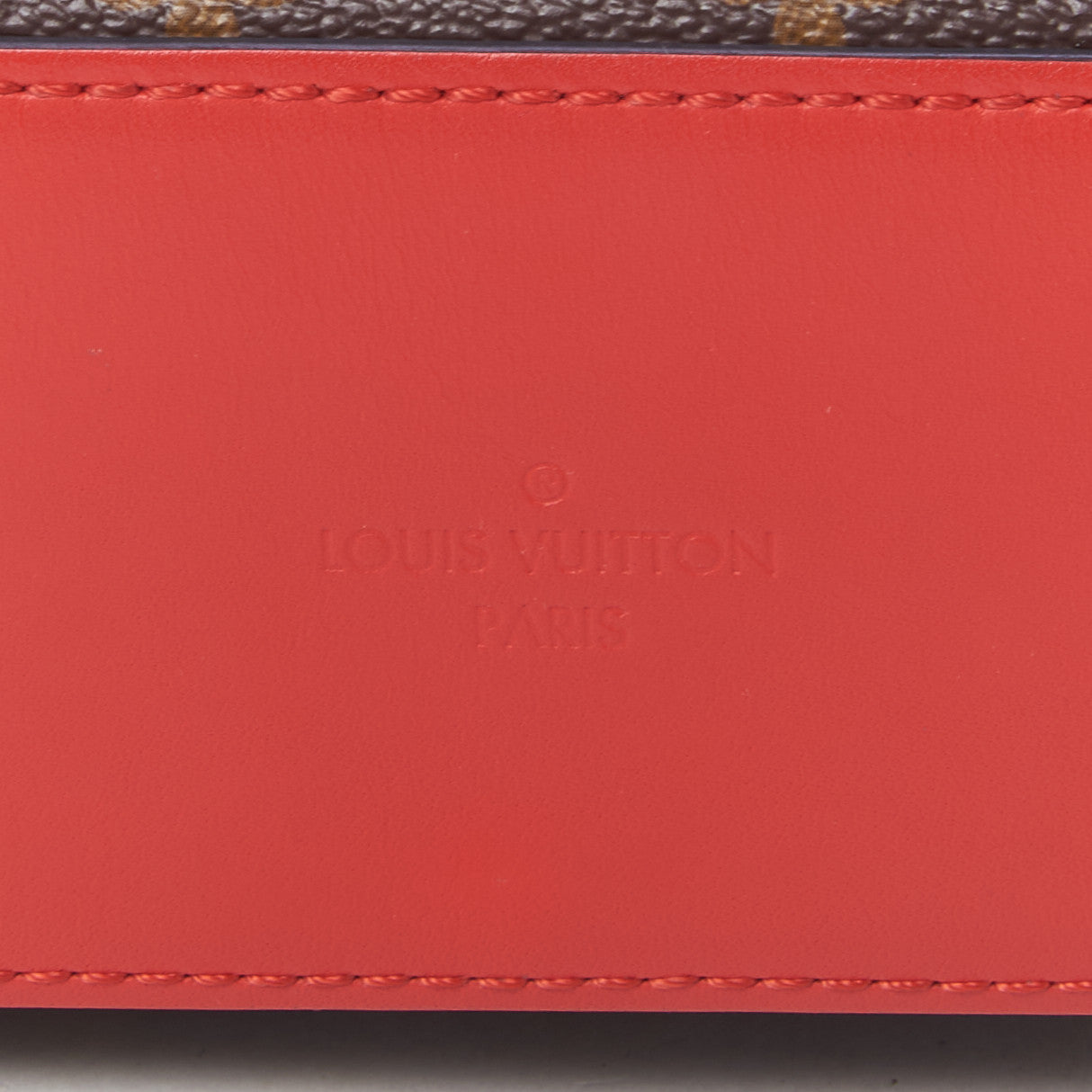 Louis Vuitton Monogram Saintonge Coquelicot 7 of 10