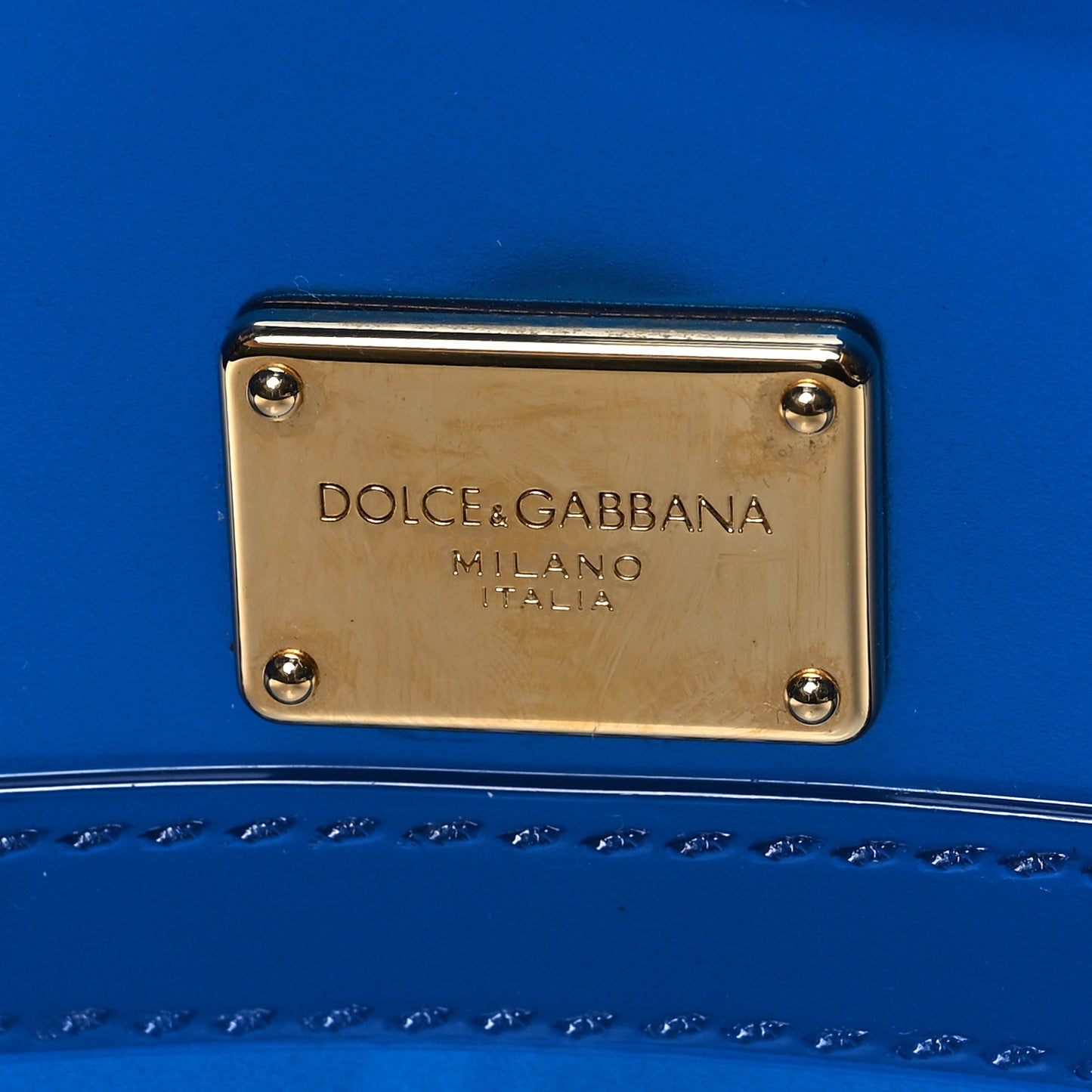 Rubber Semi-Transparent Miss Sicily Satchel Blue