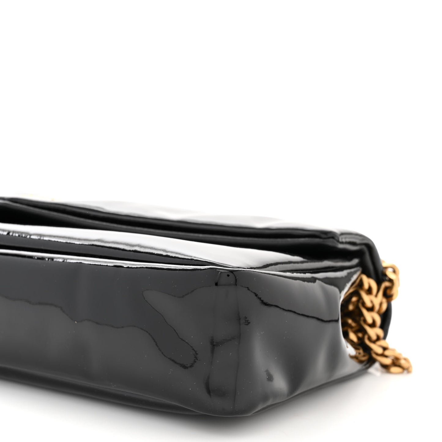 Patent Calfskin Calypso Black