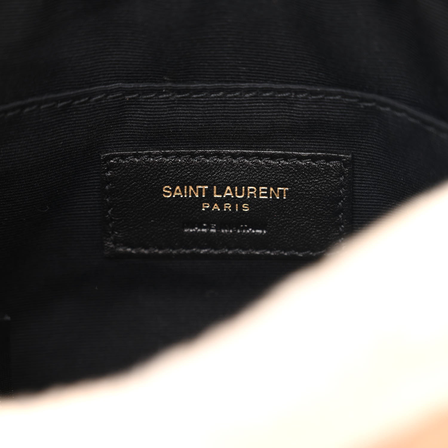 Saint Laurent Suede Shearling Lou Belt Bag Natural Tan 6 of 13
