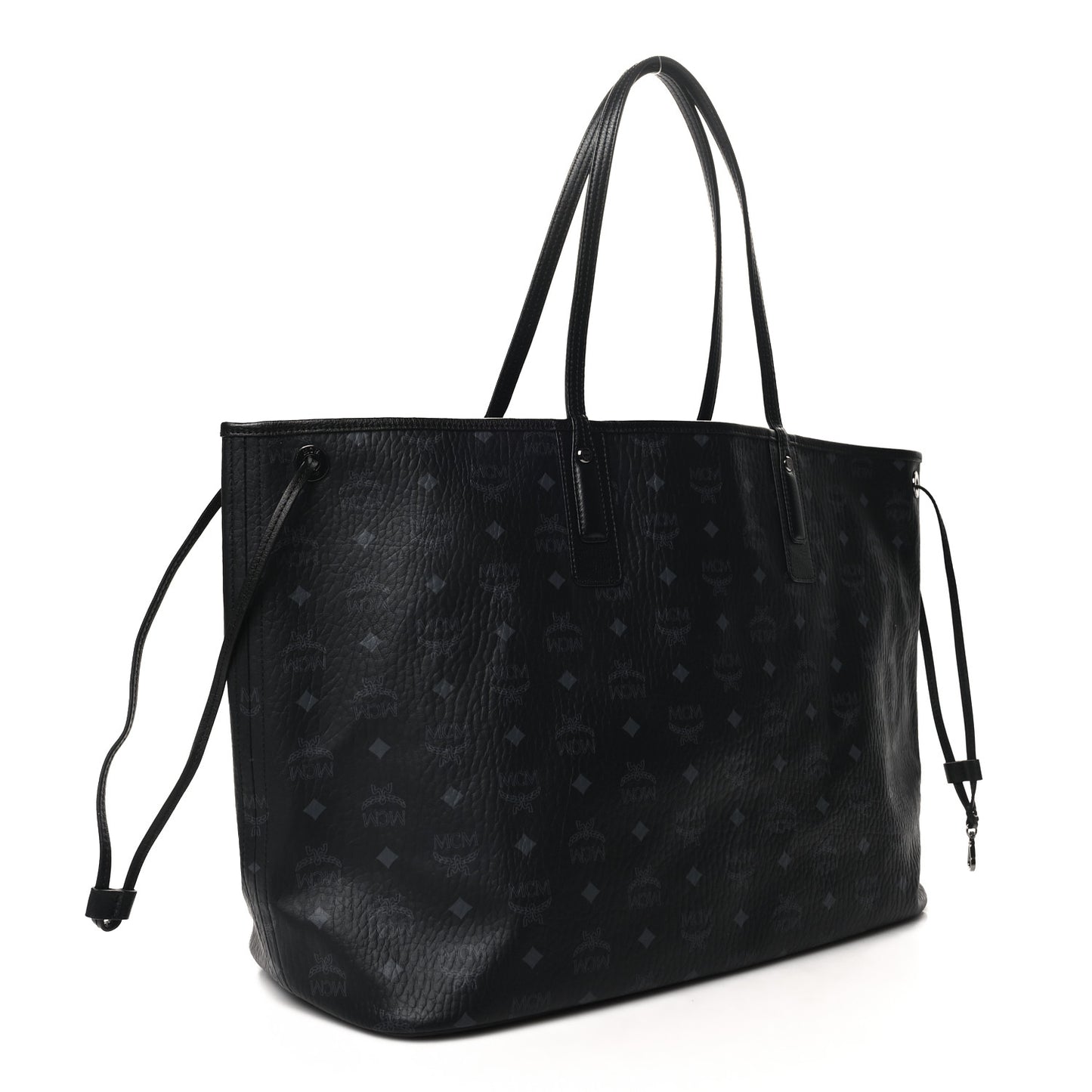 Visetos Large Liz Reversible Shopper Tote Black