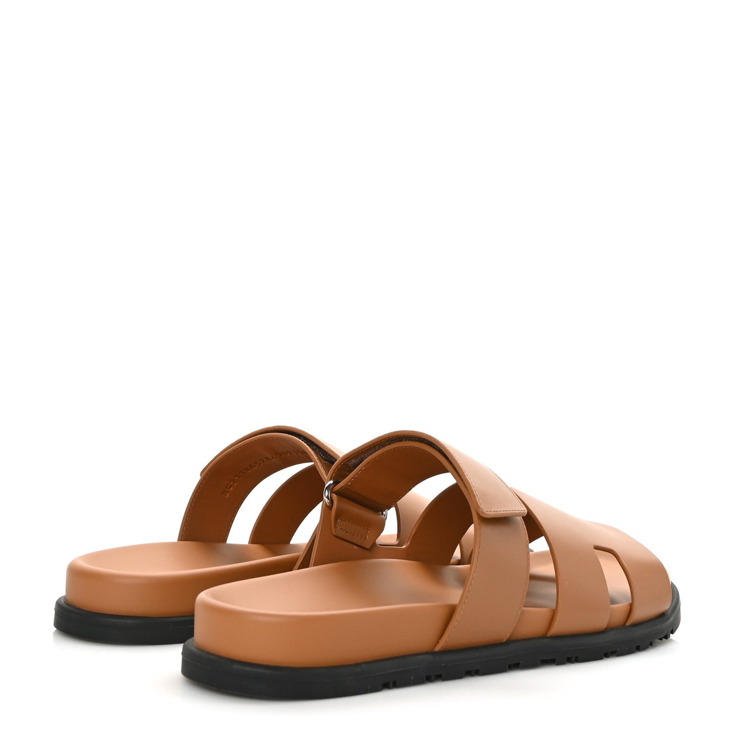 Calfskin Mens Chypre Sandals 42.5 Gold