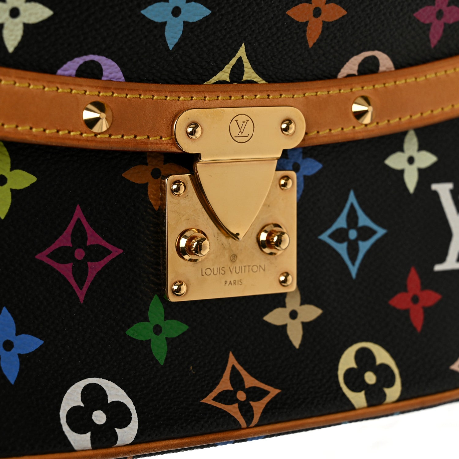 Louis Vuitton Monogram Multicolor Sologne Black 11 of 13