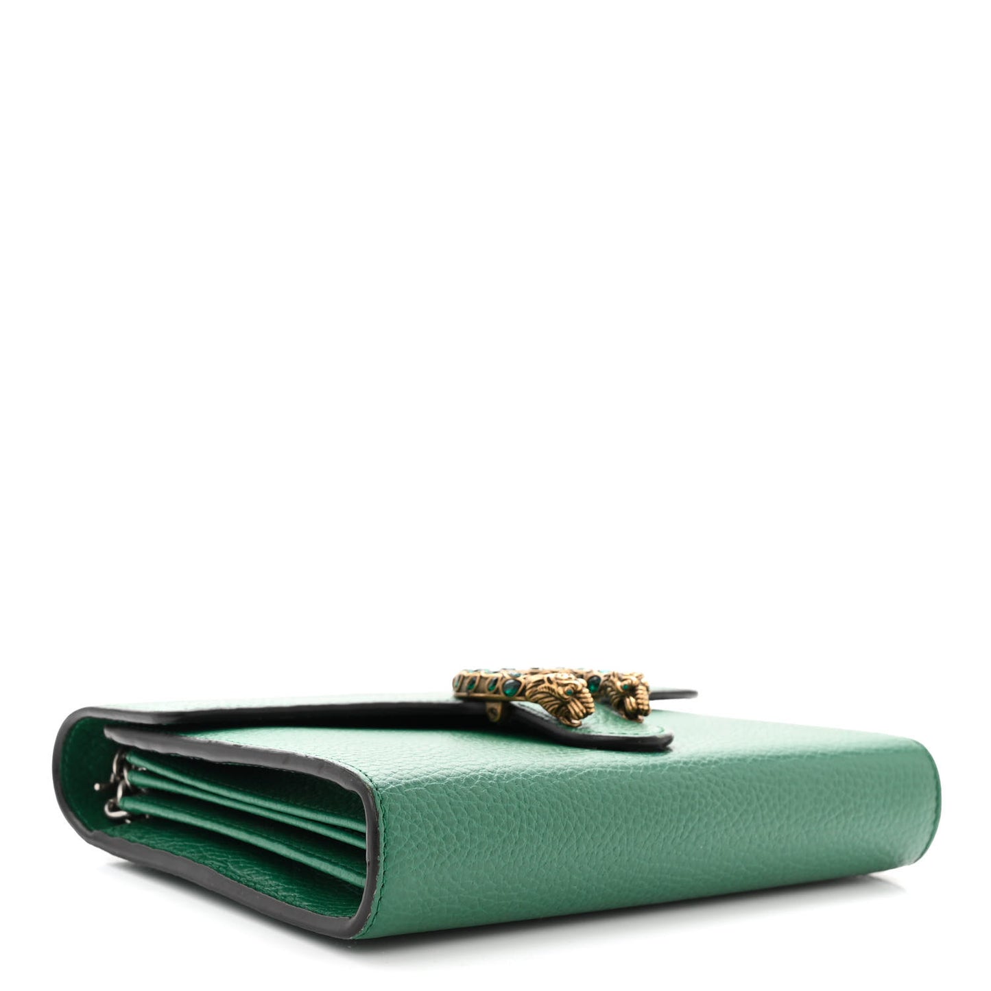 Calfskin Mini Dionysus Chain Wallet Emerald