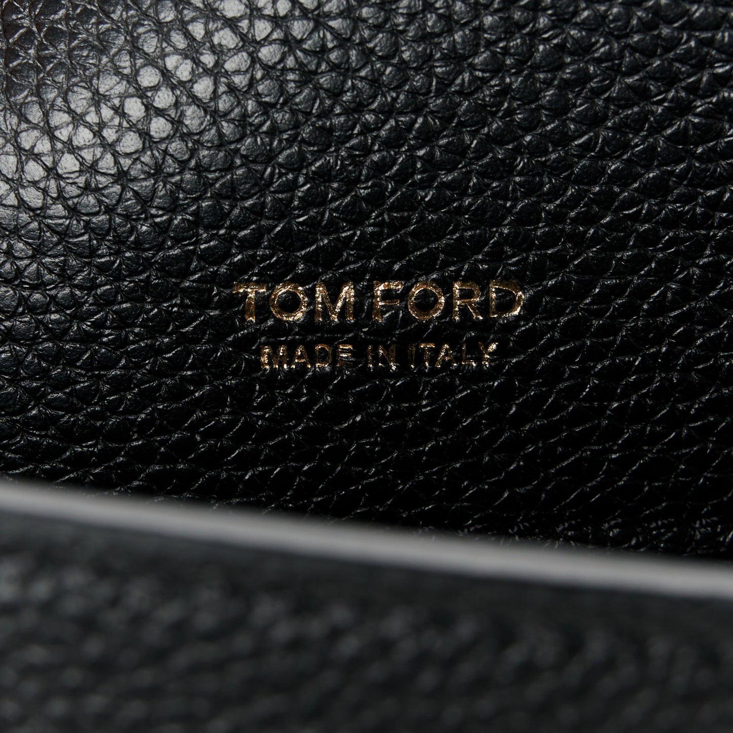 Grained Calfskin Mini T Clasp Tara Crossbody Bag Black