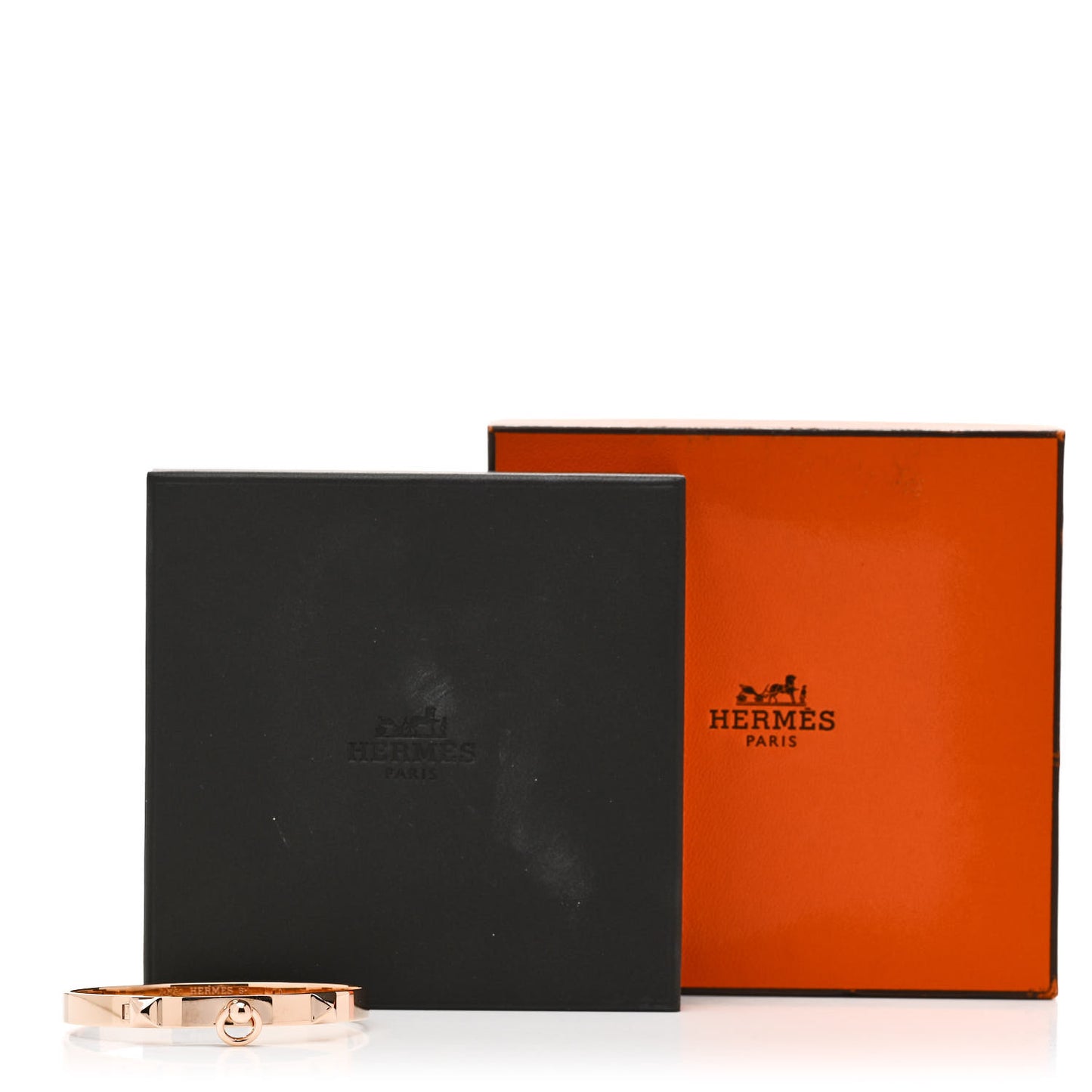 18K Rose Gold PM Collier De Chien Bracelet SH