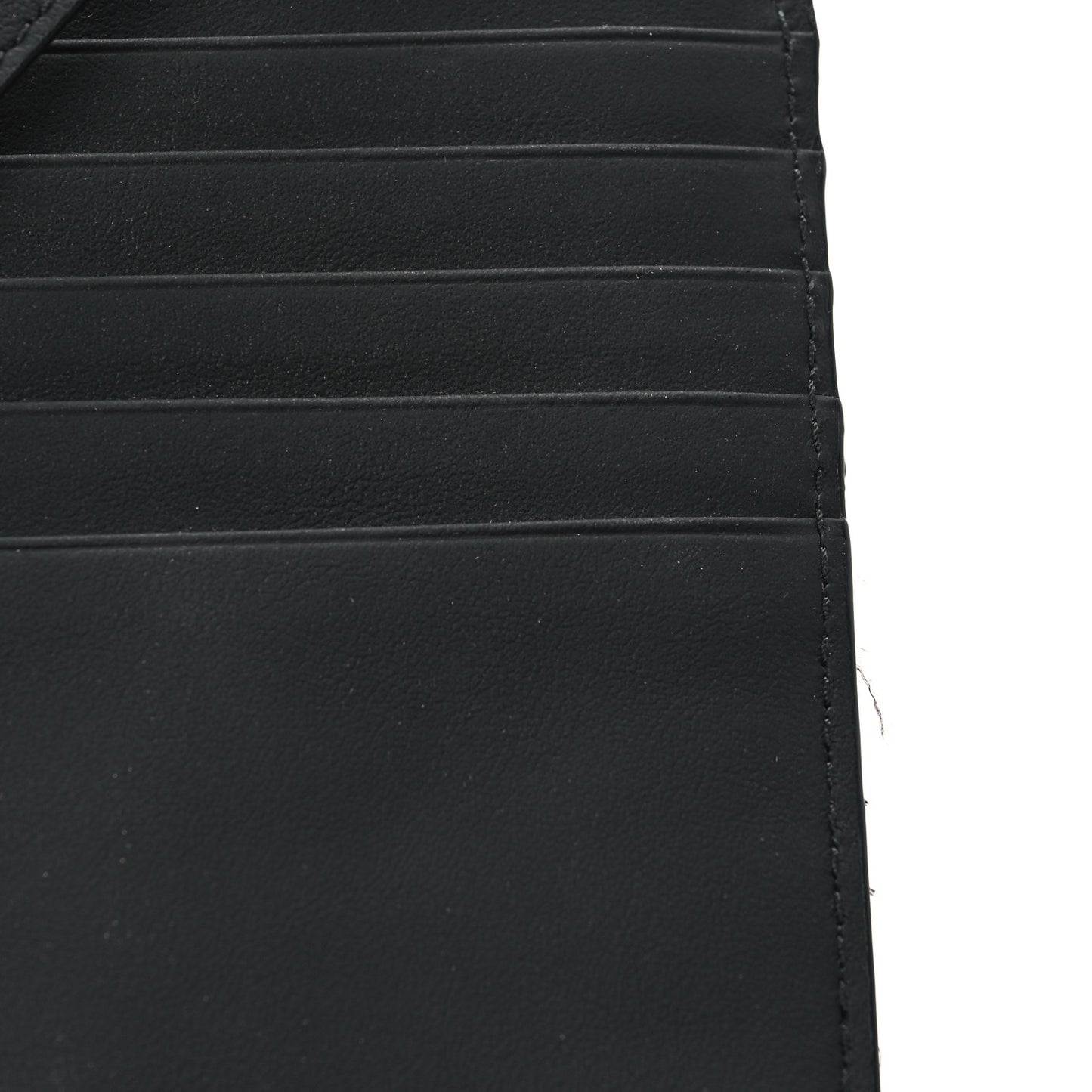 Ultra Matte Calfskin Cannage Lady Dior Zip Wallet With Strap Black