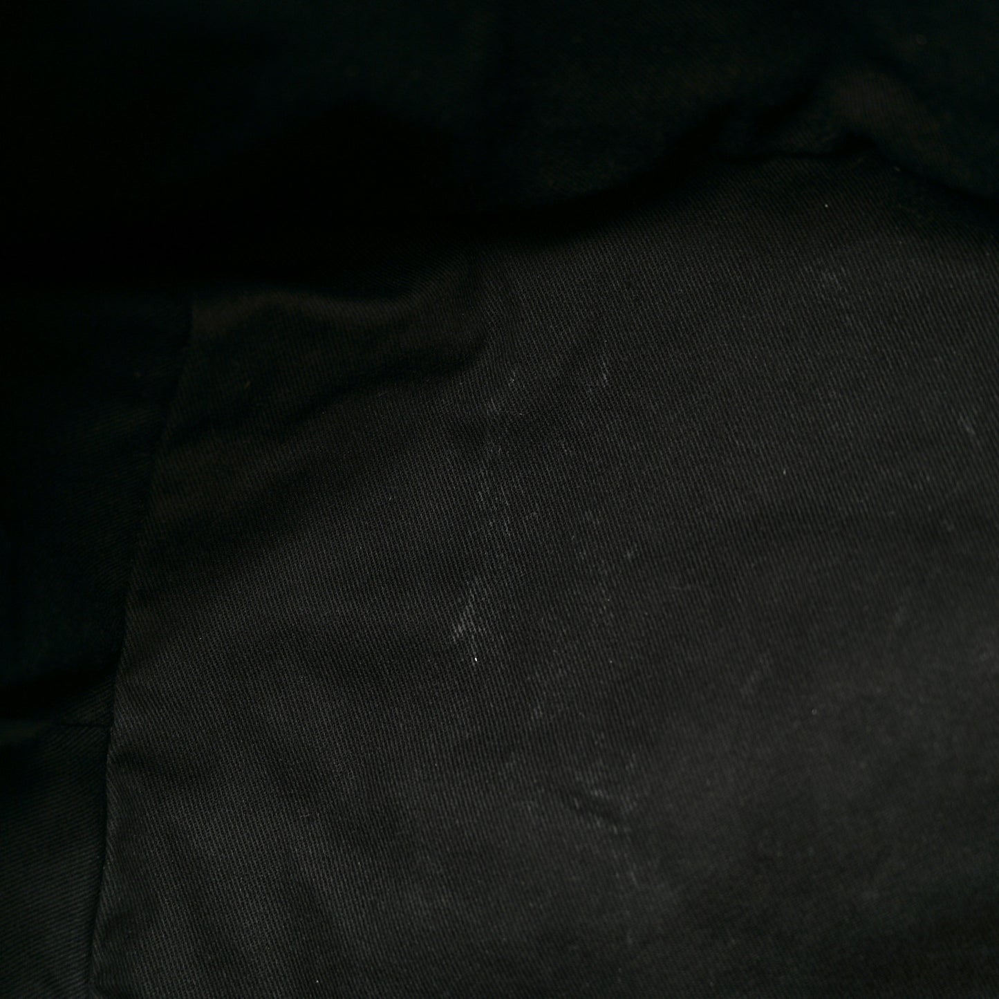 Canvas Small Double Face Tote Black