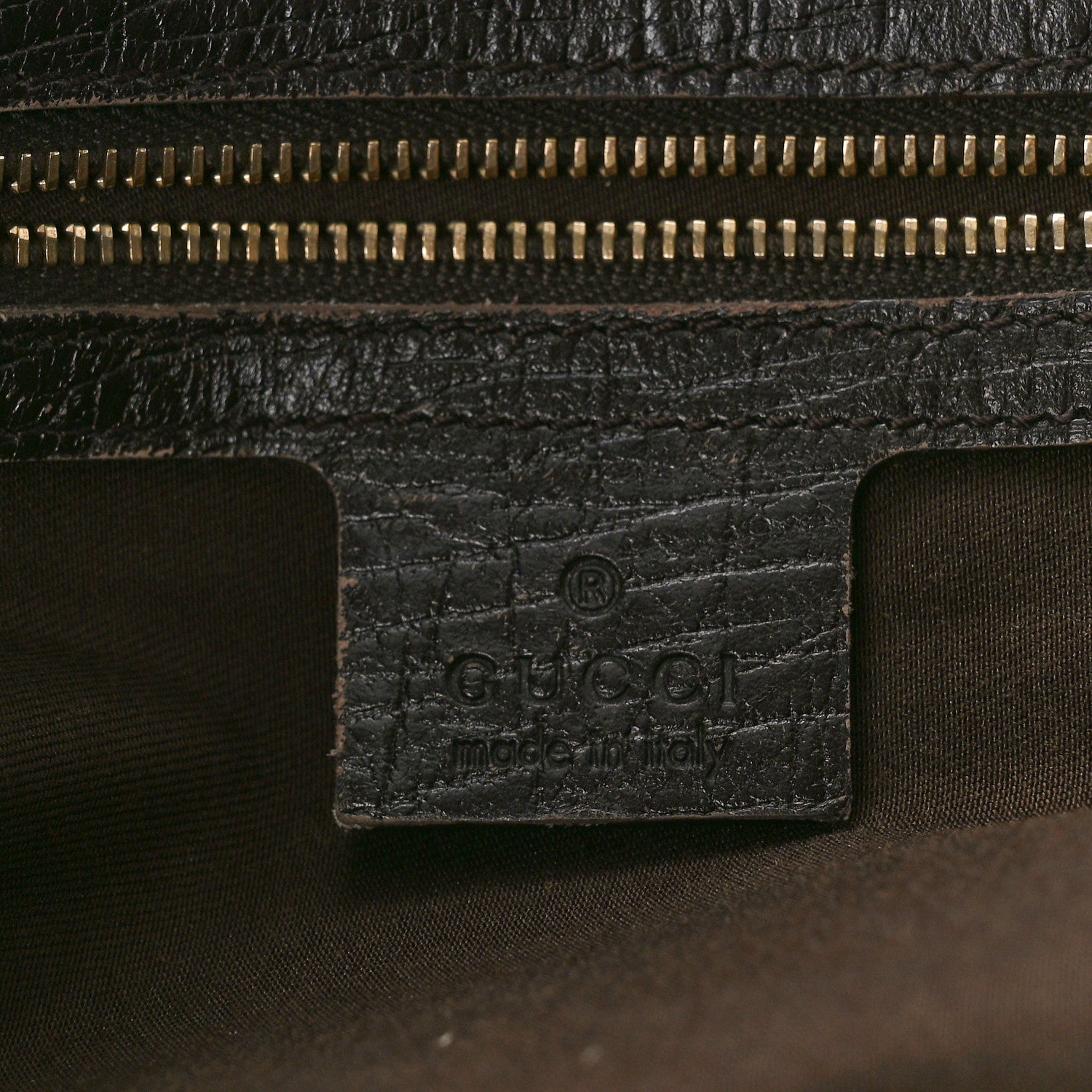 Gucci Monogram Medium Jolicoeur Tote Dark Brown 6 of 14
