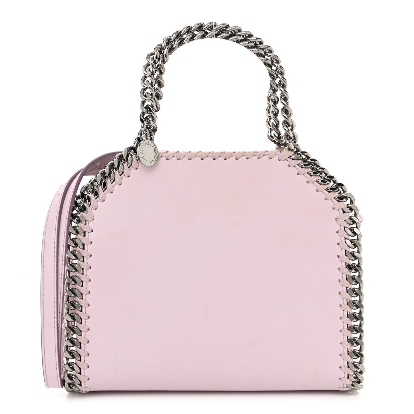 Eco Alter Nappa Mini Falabella Box Top Handle Bag Lilac