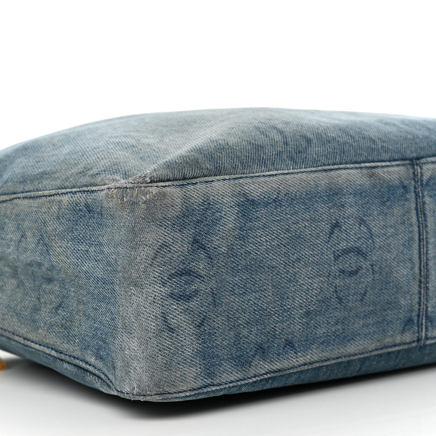 Denim CC Small Hobo Light Blue