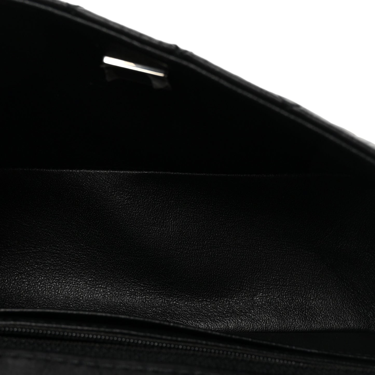 Aged Calfskin Quilted 2.55 Reissue Mini Flap So Black